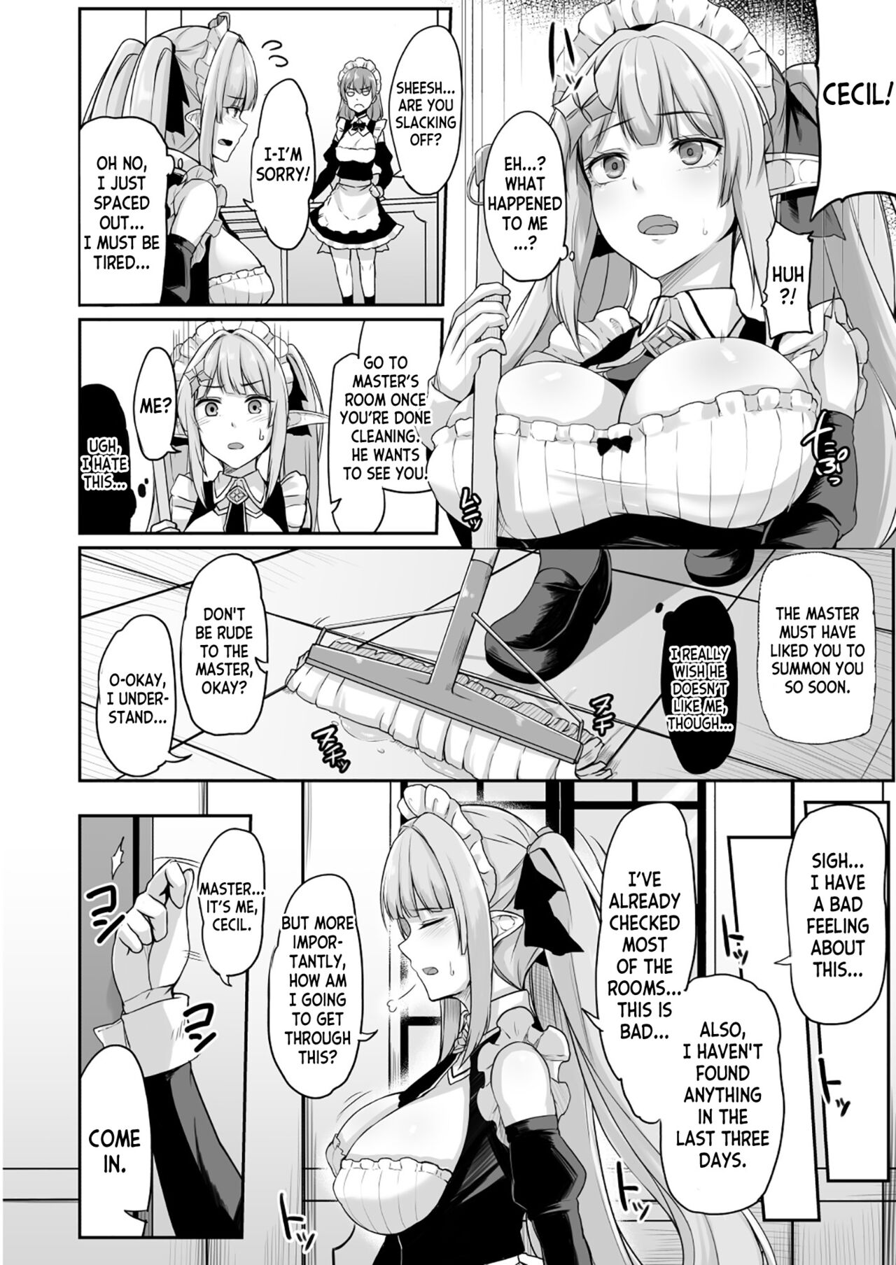 ELFIN QUEST #Maid Saimin Ryoujoku Hen page 9