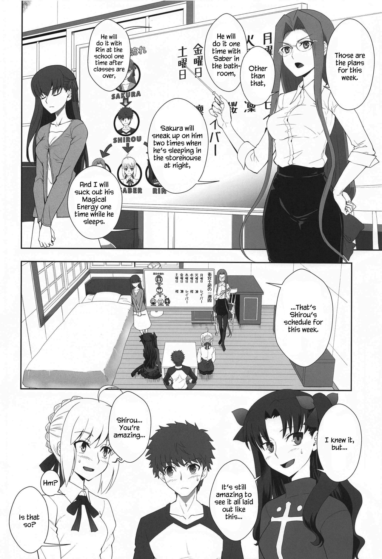 Emiya Shirou no Isshuukan page 5