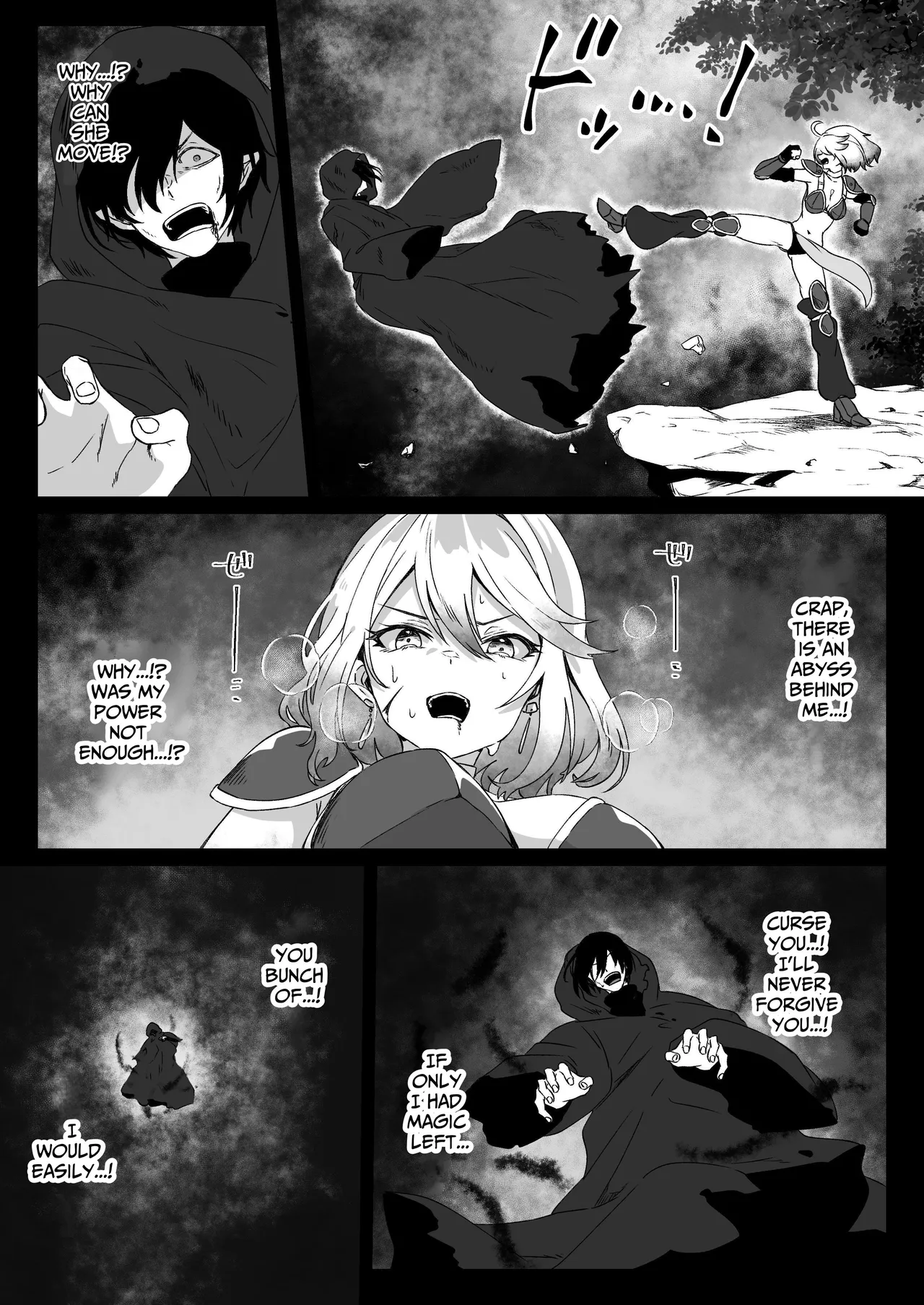 [ENG Ver.] After Isekai Reincarnating, I Use Dark Powers To Get Revenge On The Hero Party ~Warrioress~ page 10
