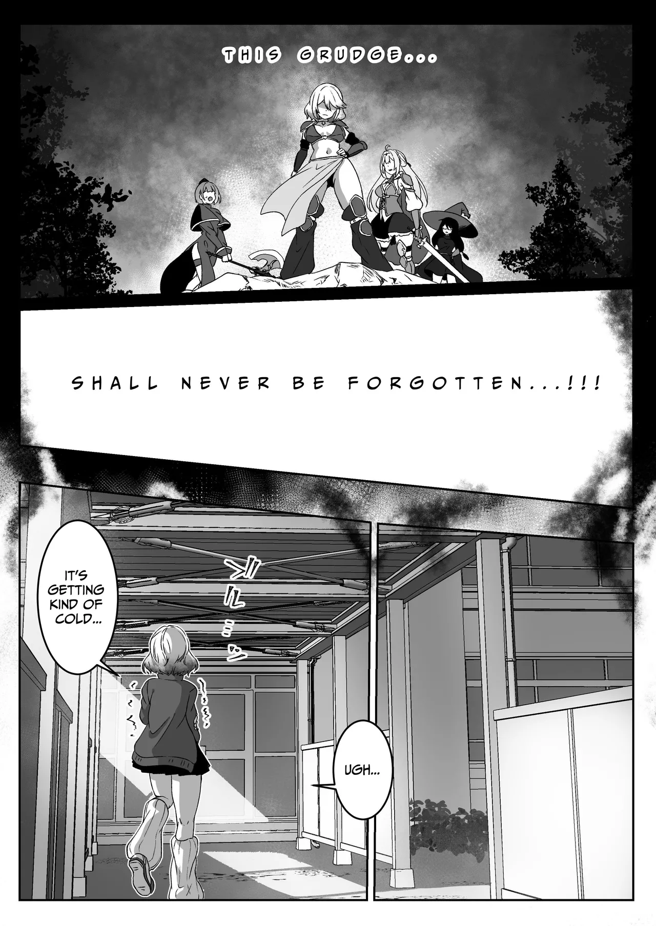 [ENG Ver.] After Isekai Reincarnating, I Use Dark Powers To Get Revenge On The Hero Party ~Warrioress~ page 11