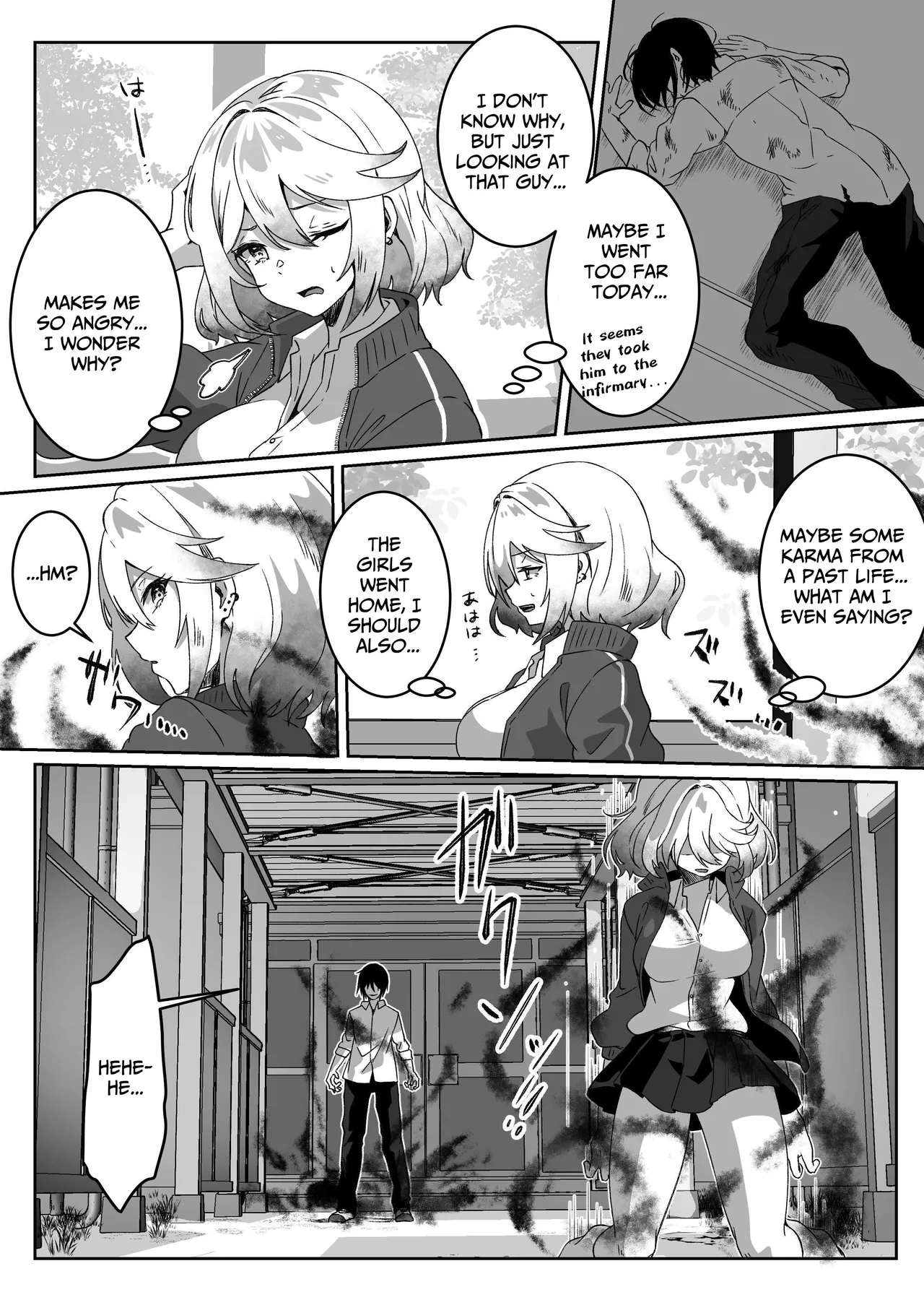 [ENG Ver.] After Isekai Reincarnating, I Use Dark Powers To Get Revenge On The Hero Party ~Warrioress~ page 12