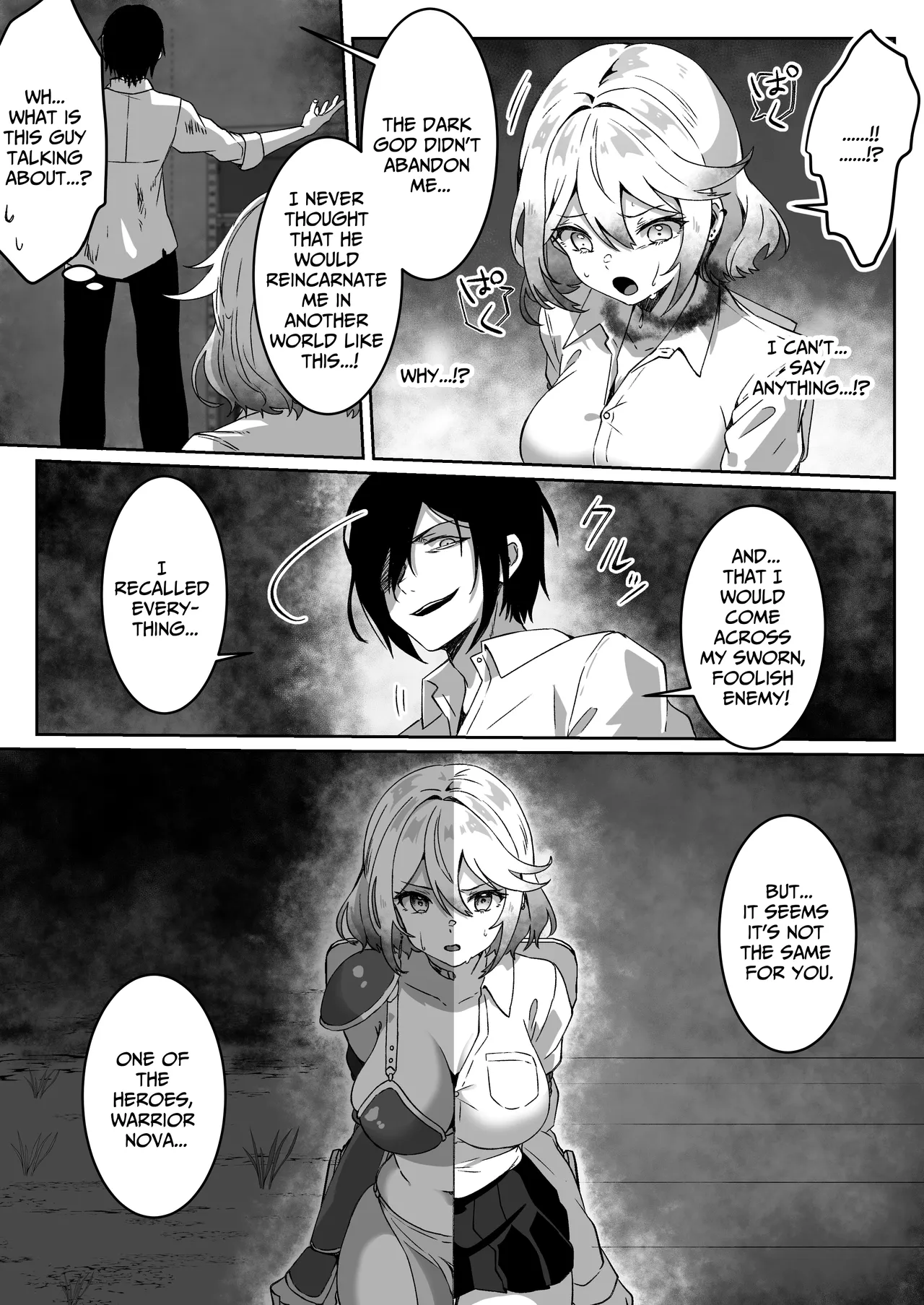 [ENG Ver.] After Isekai Reincarnating, I Use Dark Powers To Get Revenge On The Hero Party ~Warrioress~ page 15
