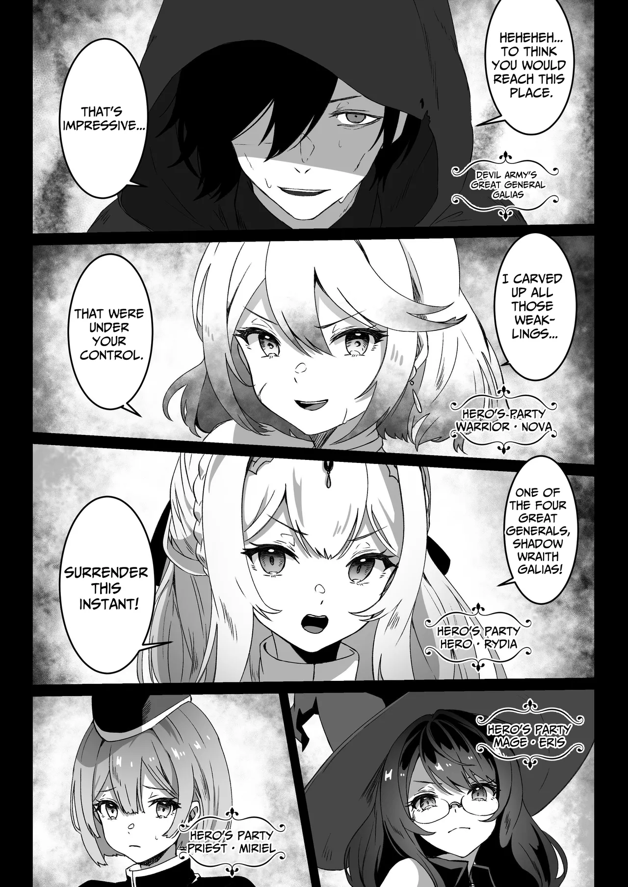 [ENG Ver.] After Isekai Reincarnating, I Use Dark Powers To Get Revenge On The Hero Party ~Warrioress~ page 7
