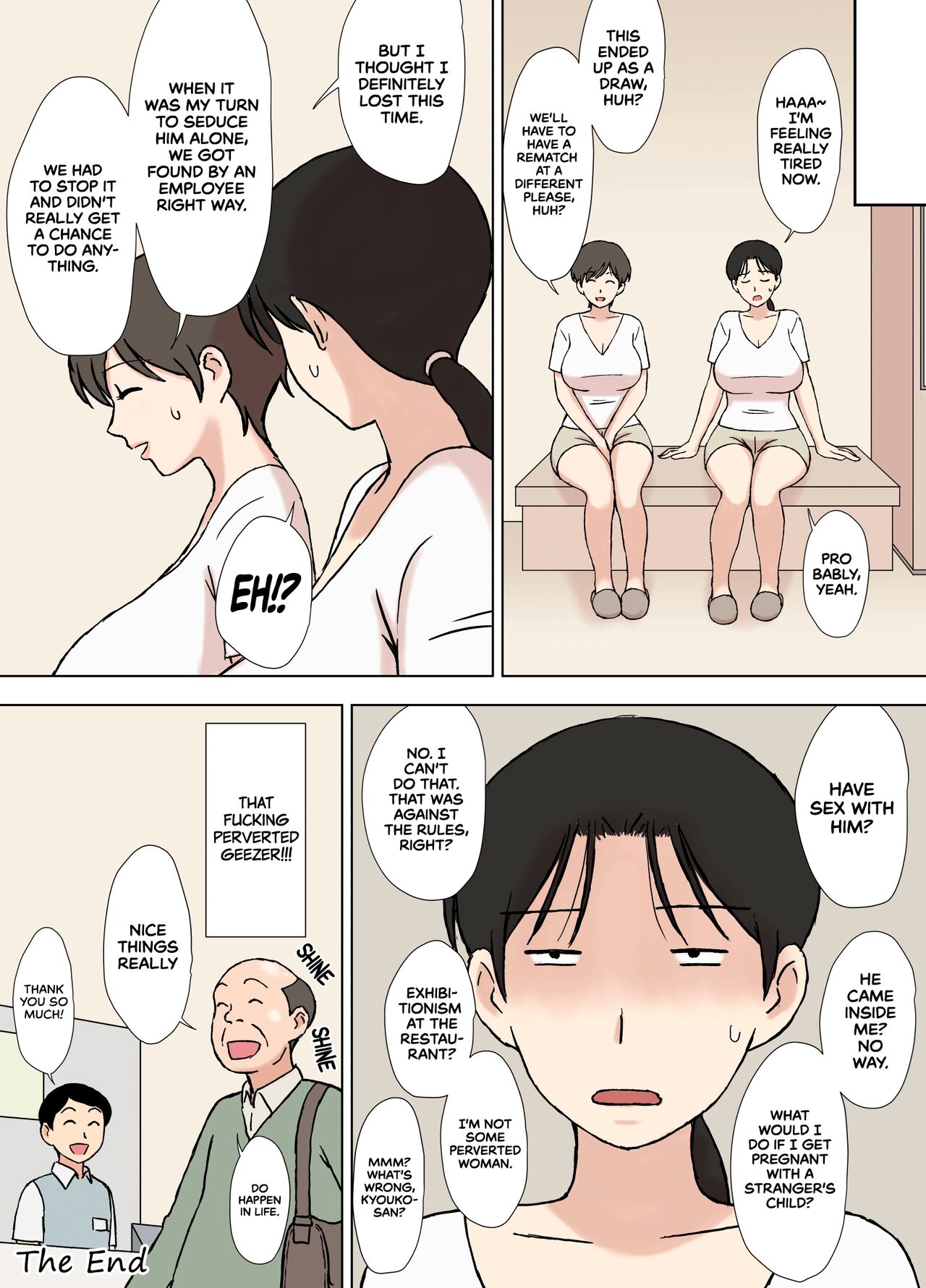 Entangled Wife Kyouko Sauna Match Edition! page 71
