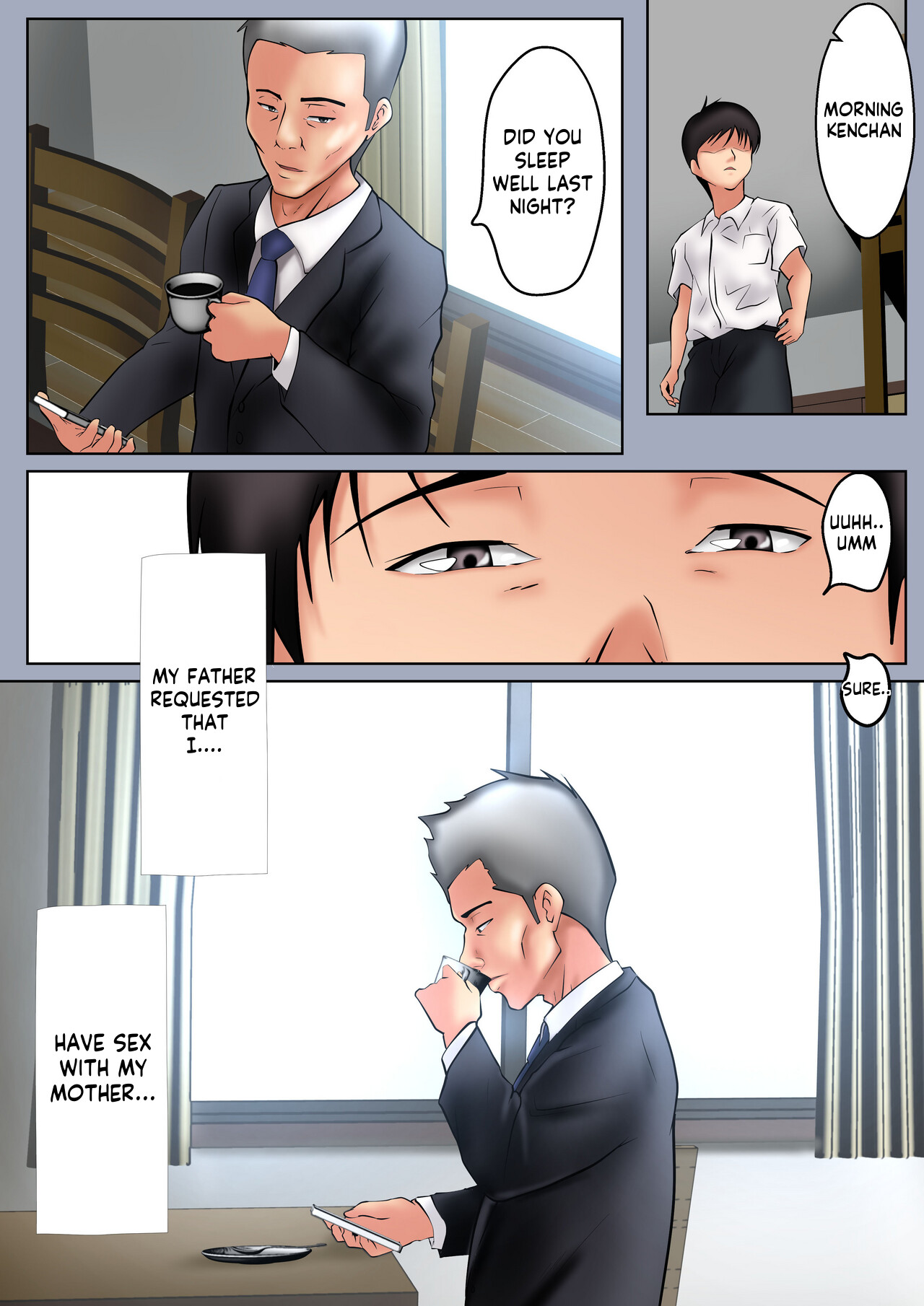 Entrusted to satisify Mom's sexual desires page 6