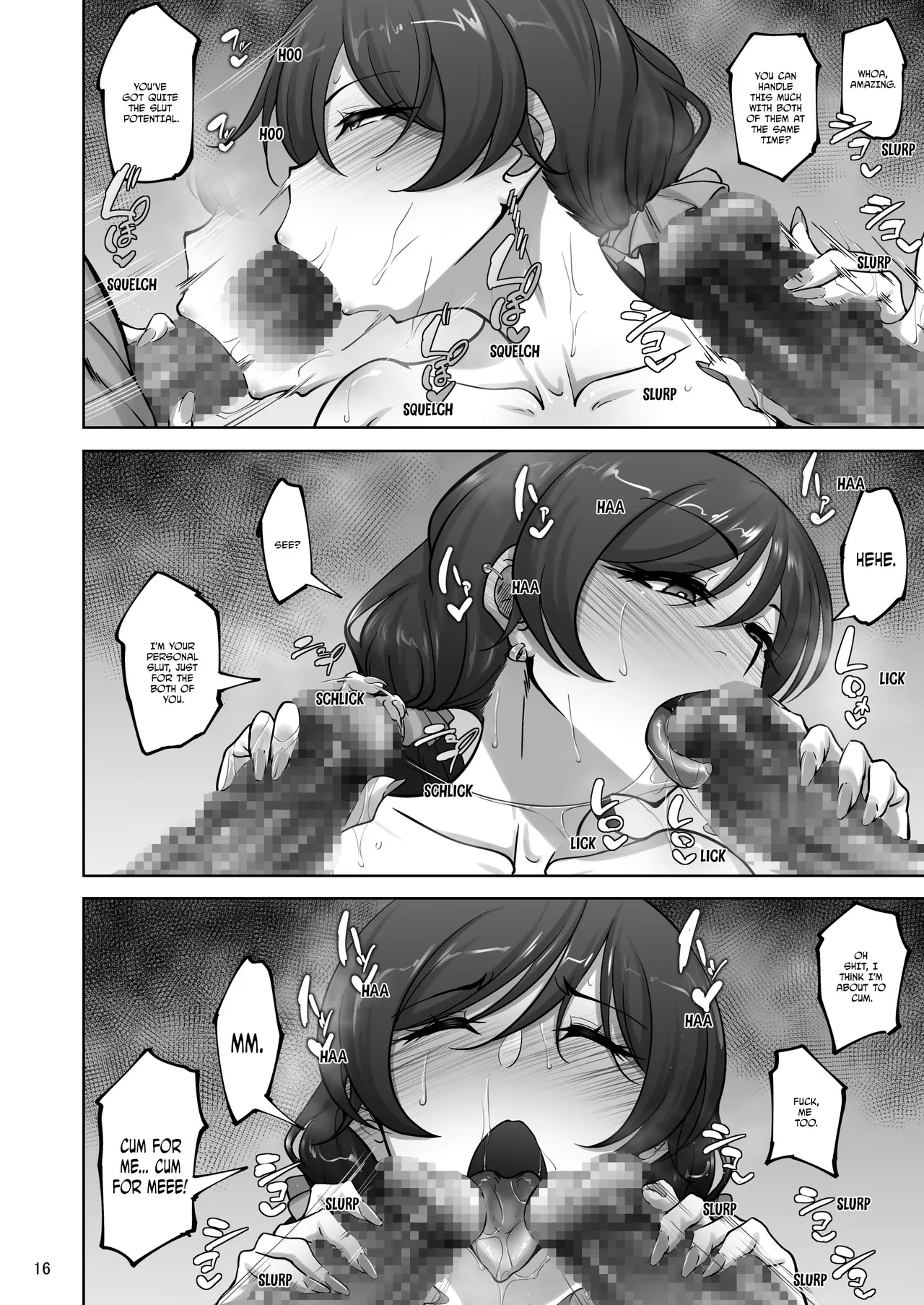 Eri to Nozomi no Joujiroku - THE SEX RECORDS OF ERI AND NOZOMI 4 page 15