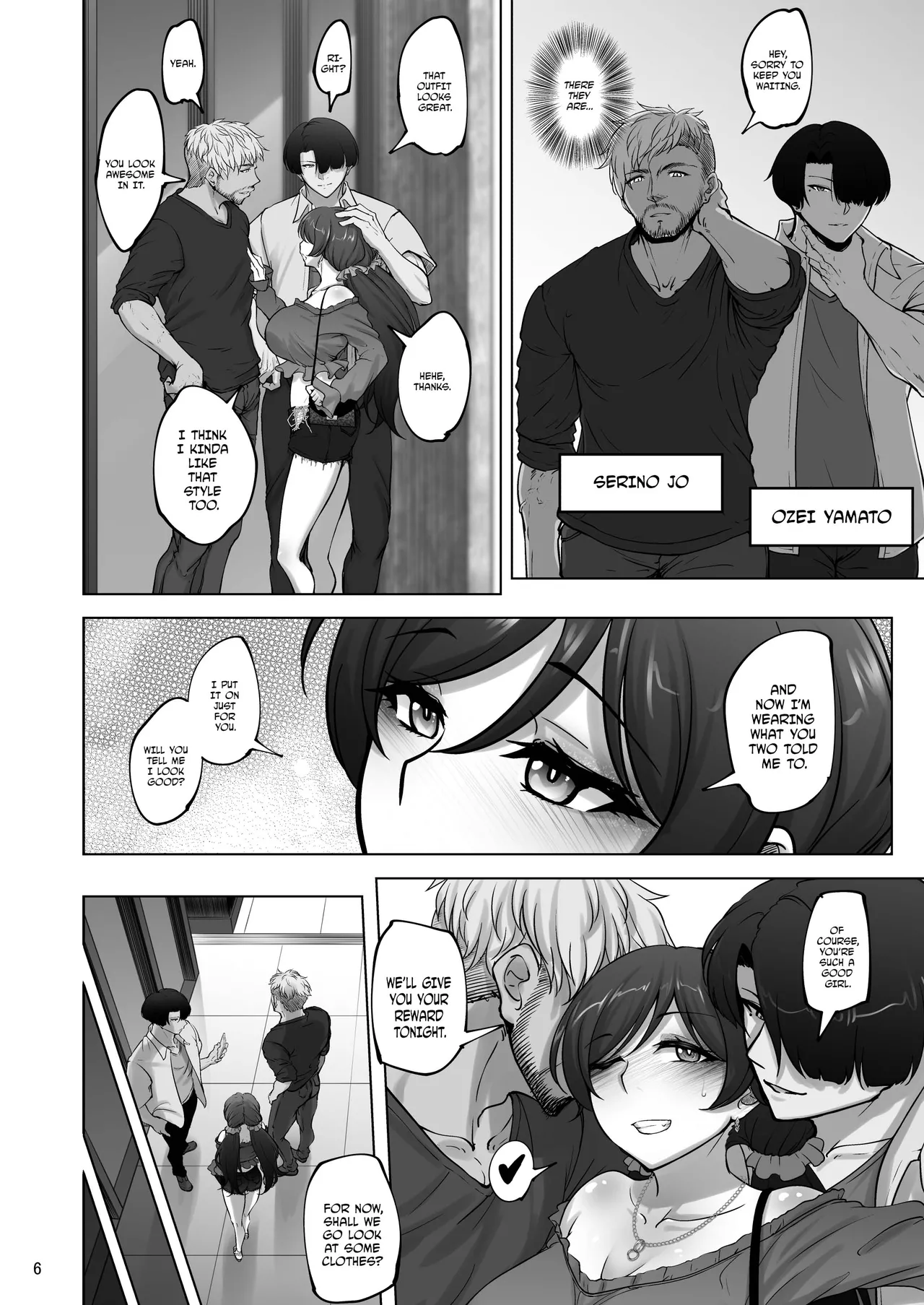 Eri to Nozomi no Joujiroku - THE SEX RECORDS OF ERI AND NOZOMI 4 page 5