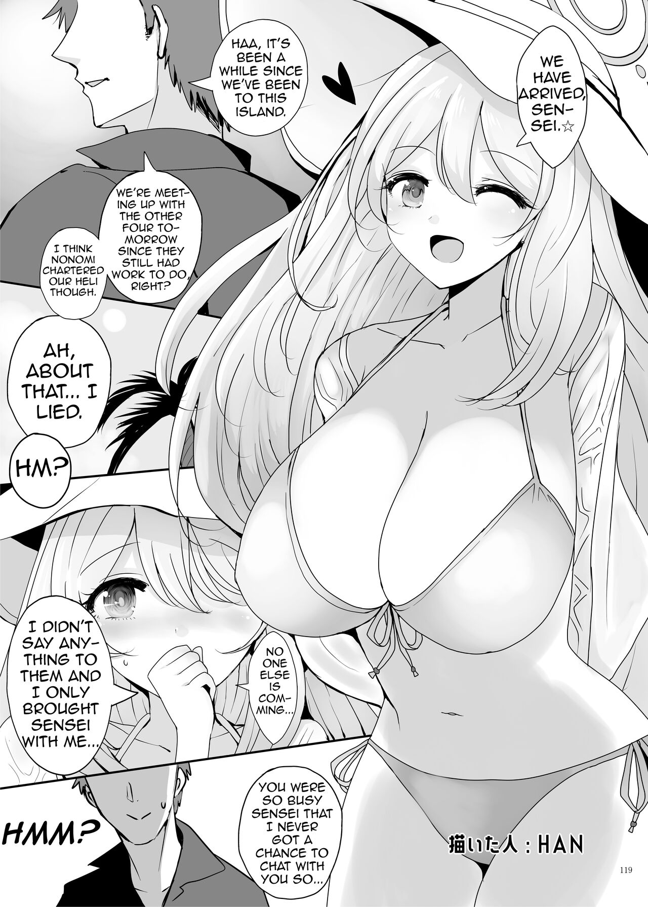 Ero Archive -BlueArch Icha Love Ero Goudou- page 121