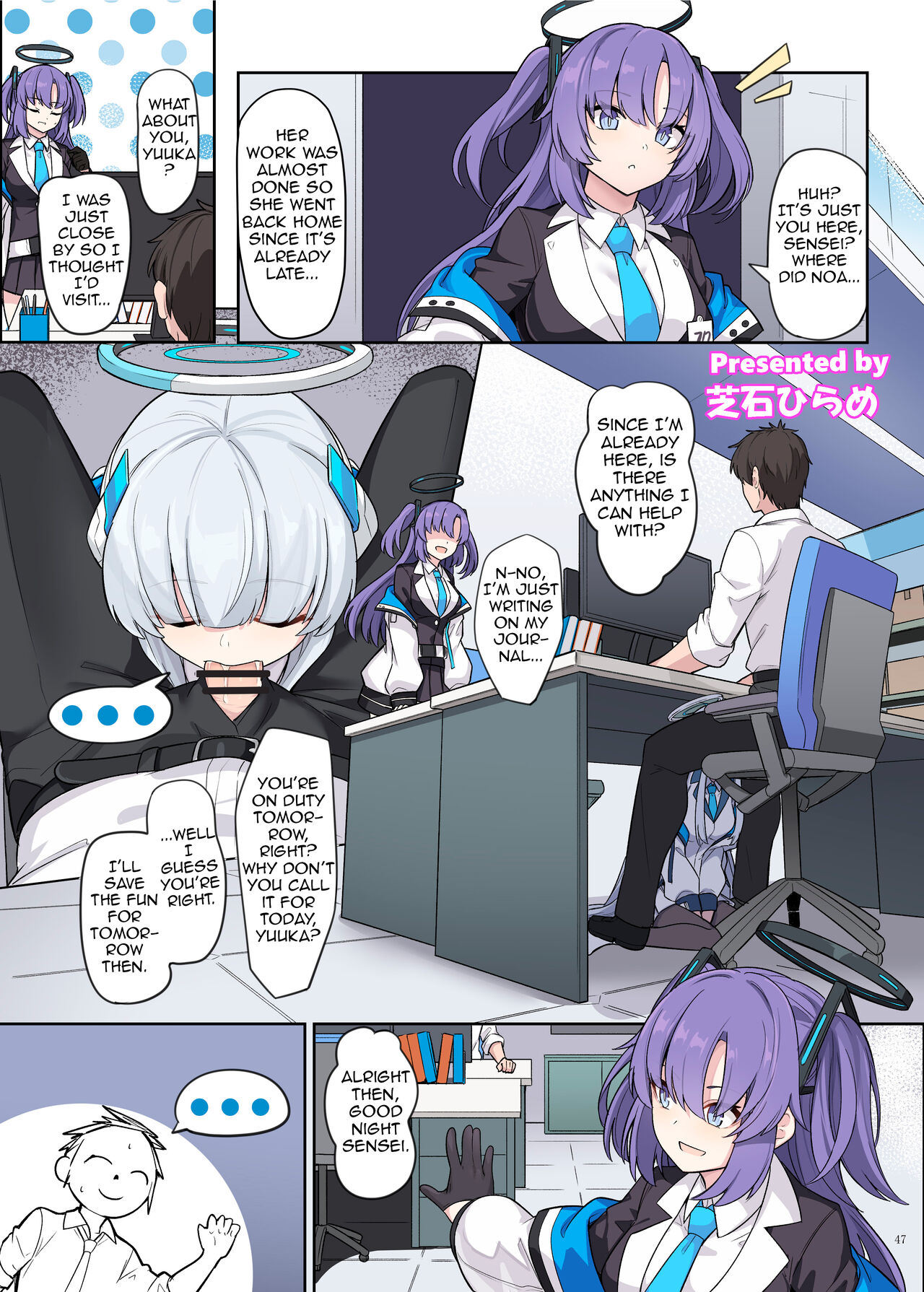 Ero Archive -BlueArch Icha Love Ero Goudou- page 49