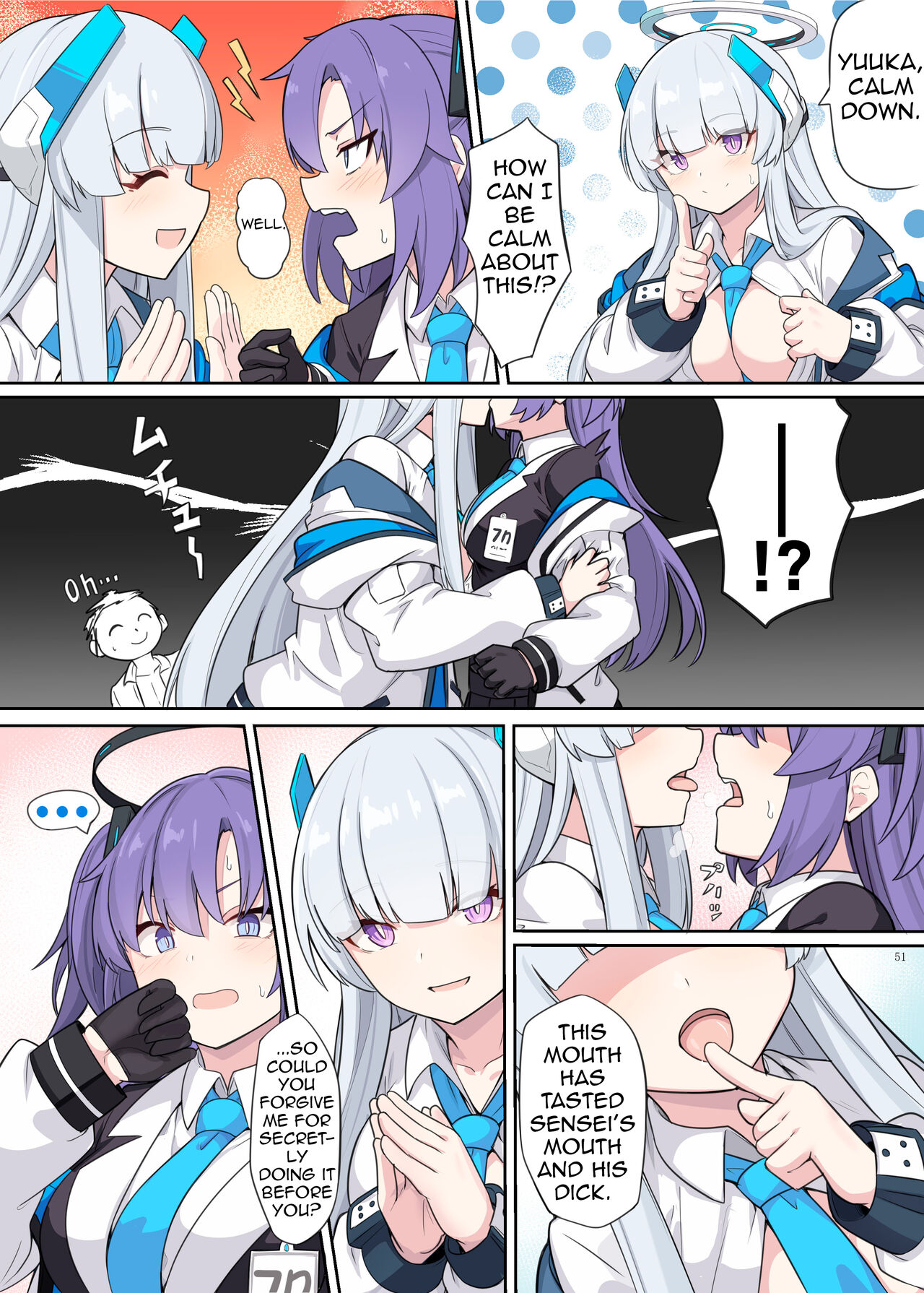 Ero Archive -BlueArch Icha Love Ero Goudou- page 53