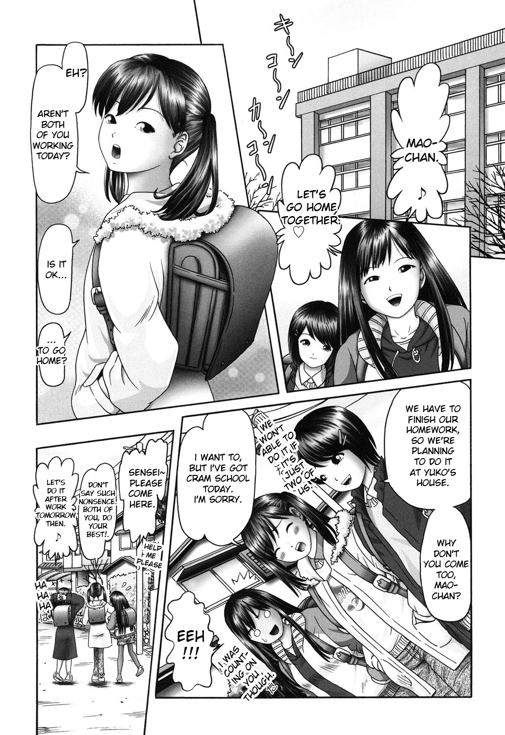 Ero Ero Sannin Musume ga Iku!!! page 9