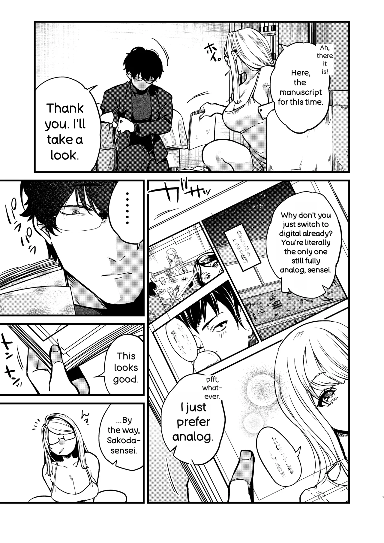 Ero Mangaka-san to Henshu-kun page 4