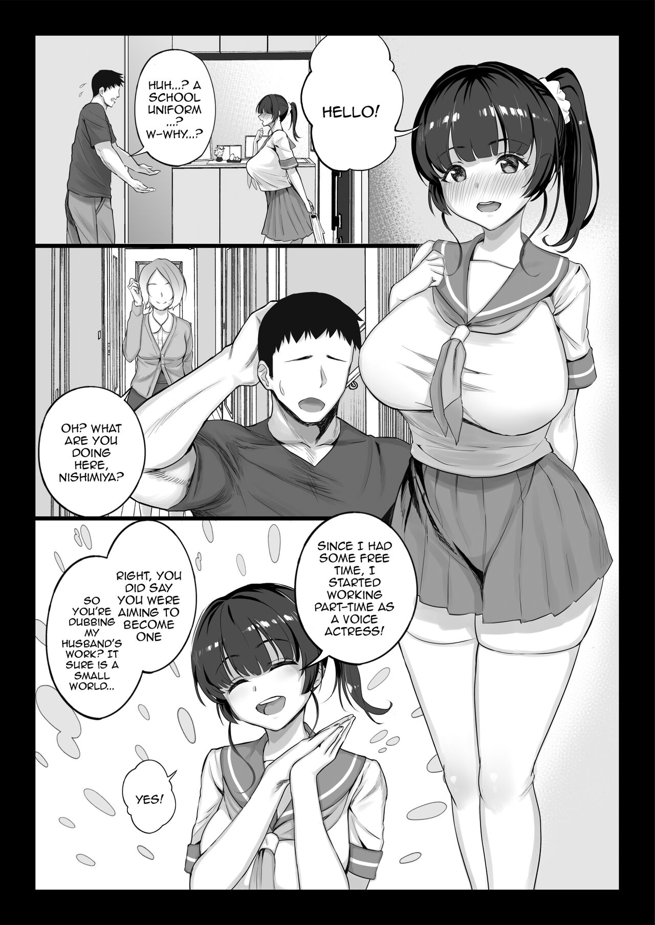 Eroge Seiyuu o Boshuu shitara Mechakucha Eroi Ko to Yareta Hanashi English] page 48
