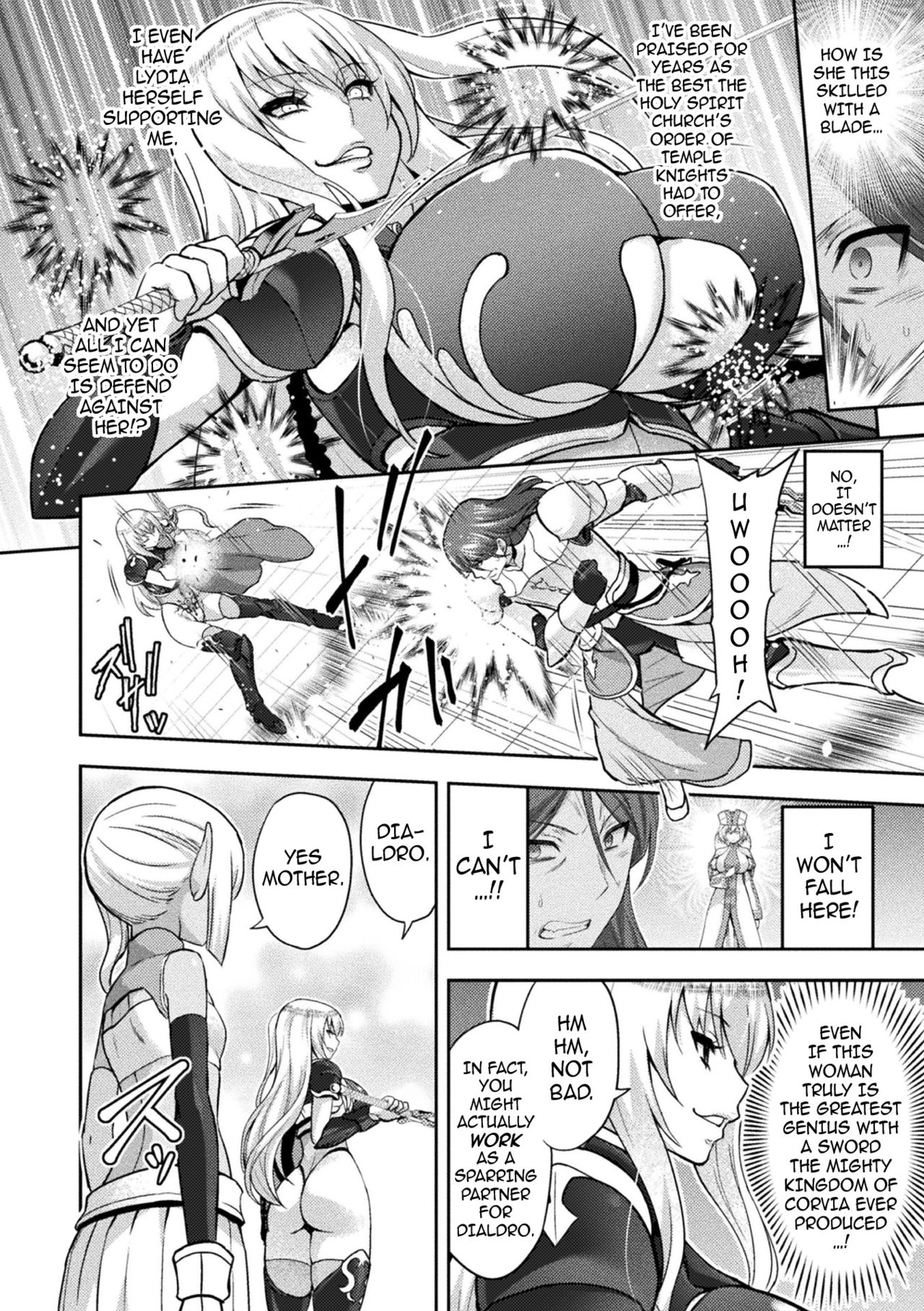 ERONA 2 Orc no Inmon ni Modaeshi Miko no Nare no Hate 1-wa "Inmon Miko" page 9