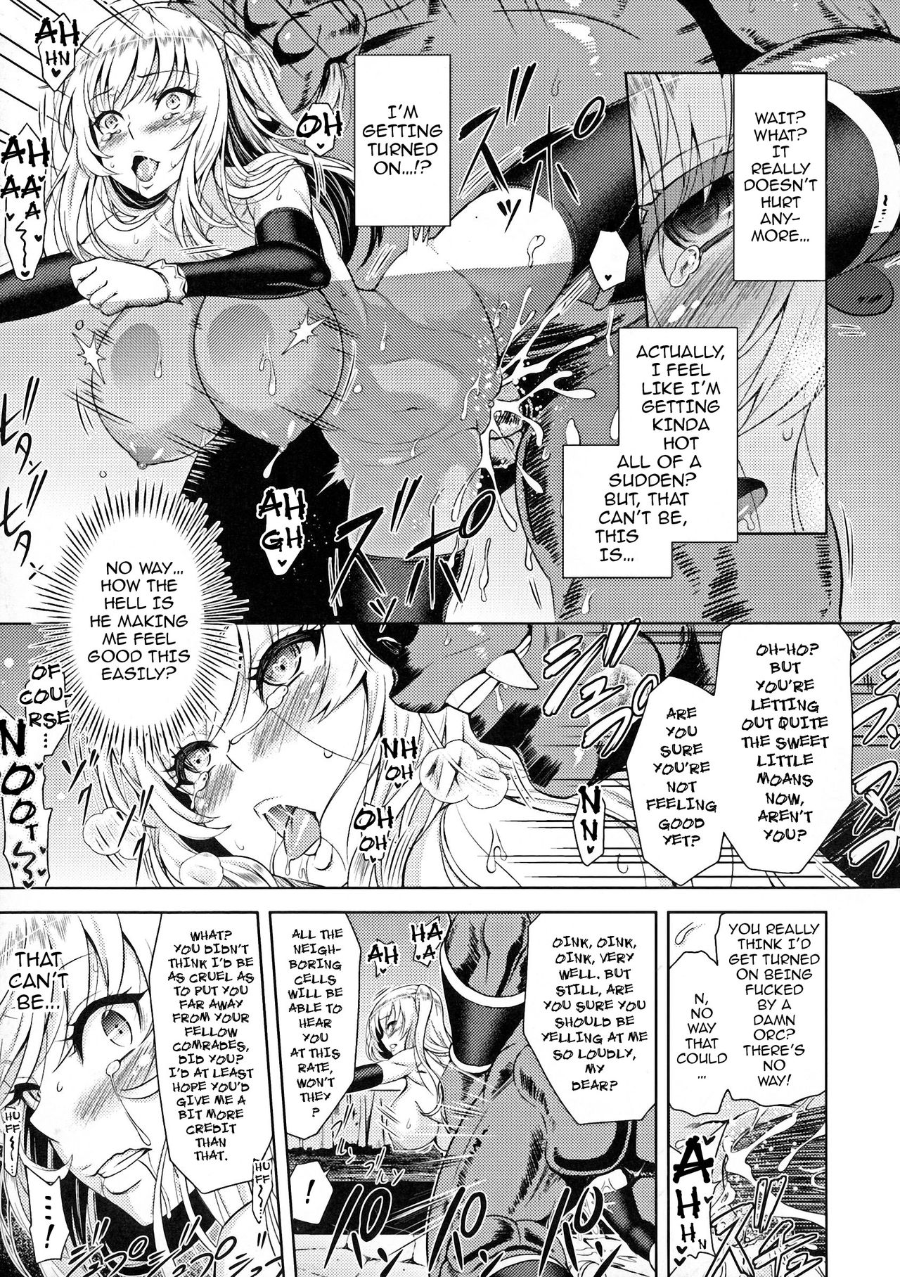 Erona ~The Fall of a Beautiful Knight Cursed with the Lewd Mark of an Orc~ Ch. 1-4 page 19