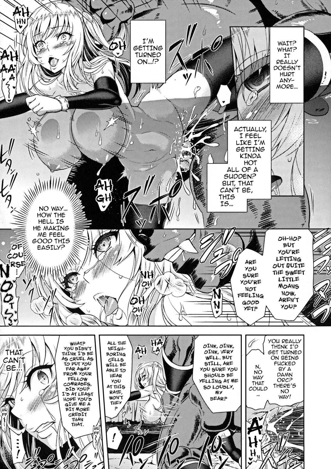Erona ~The Fall of a Beautiful Knight Cursed with the Lewd Mark of an Orc~ Ch. 1-6 page 20