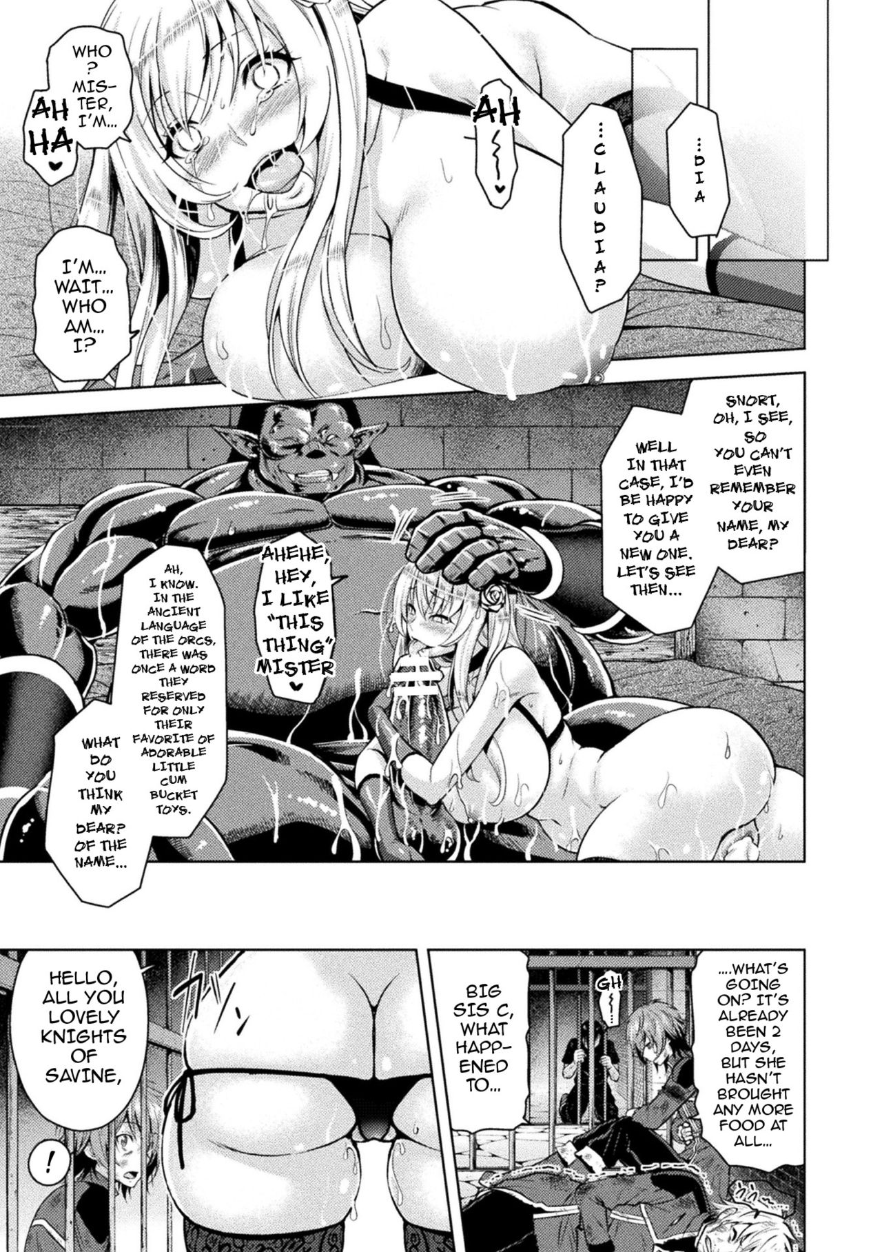 Erona ~The Fall of a Beautiful Knight Cursed with the Lewd Mark of an Orc~ Ch. 1-6 page 74