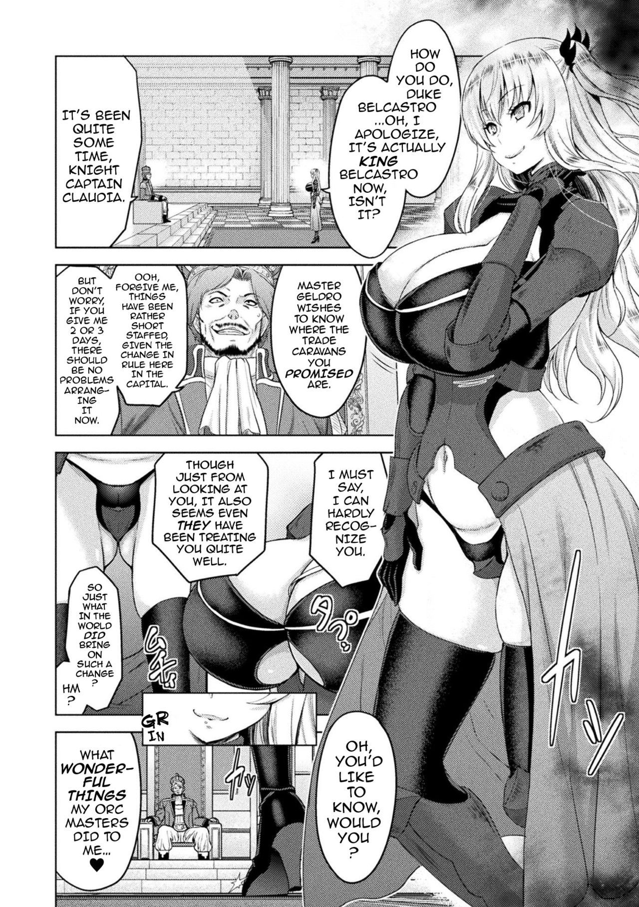 Erona ~The Fall of a Beautiful Knight Cursed with the Lewd Mark of an Orc~ Ch. 1-6 page 81
