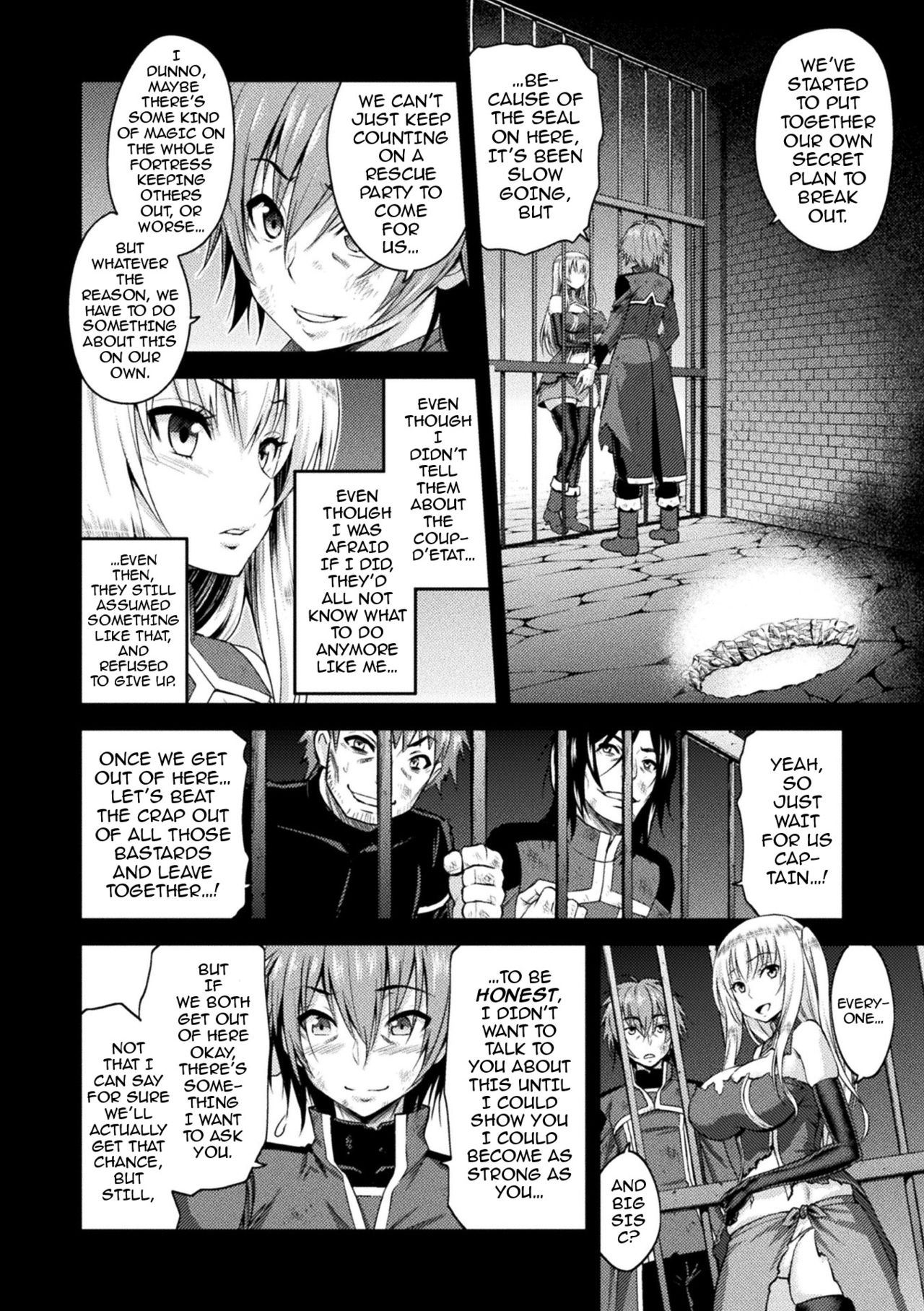 Erona ~The Fall of a Beautiful Knight Cursed with the Lewd Mark of an Orc~ Ch. 1-6 page 56