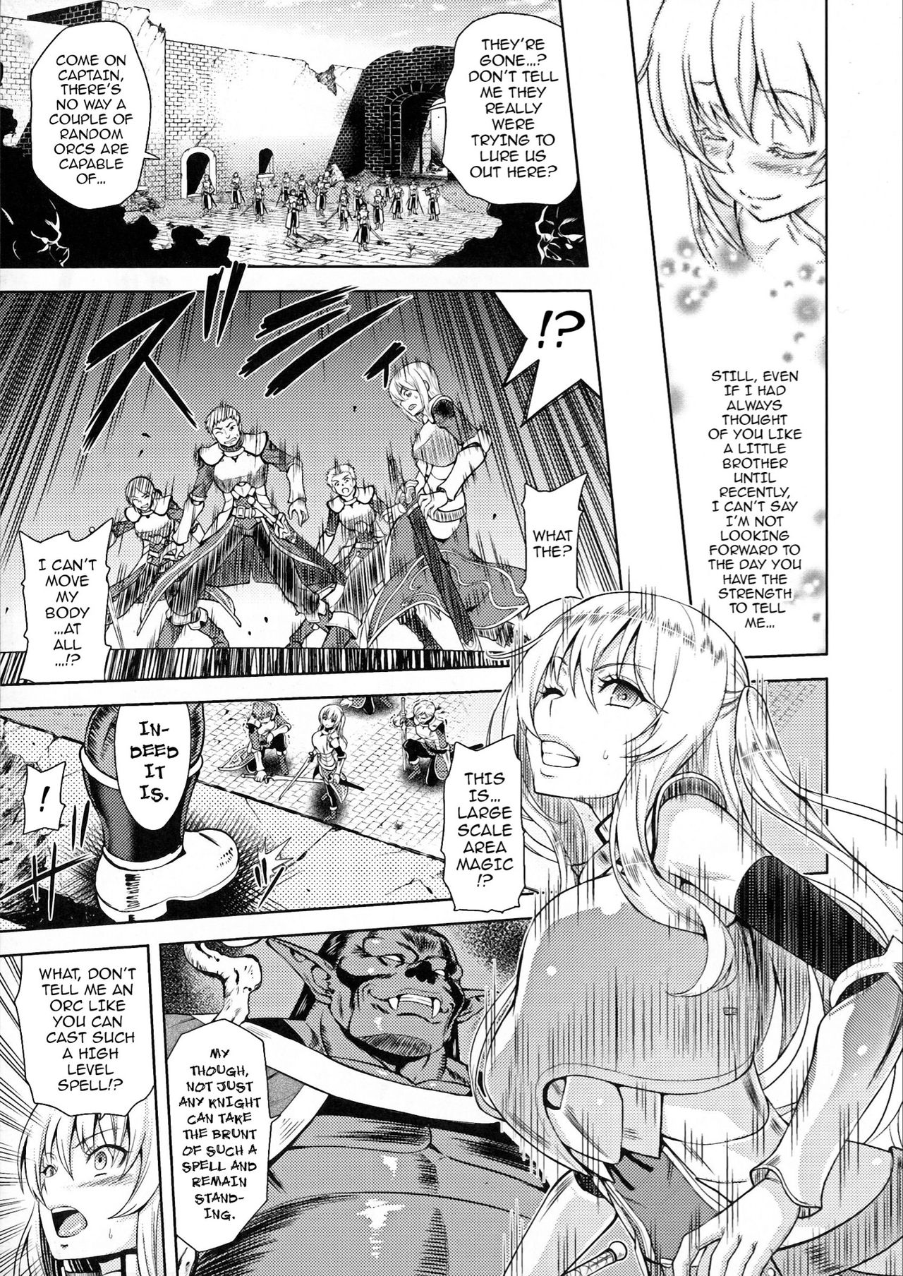 Erona ~The Fall of a Beautiful Knight Cursed with the Lewd Mark of an Orc~ Ch. 1-6 page 7