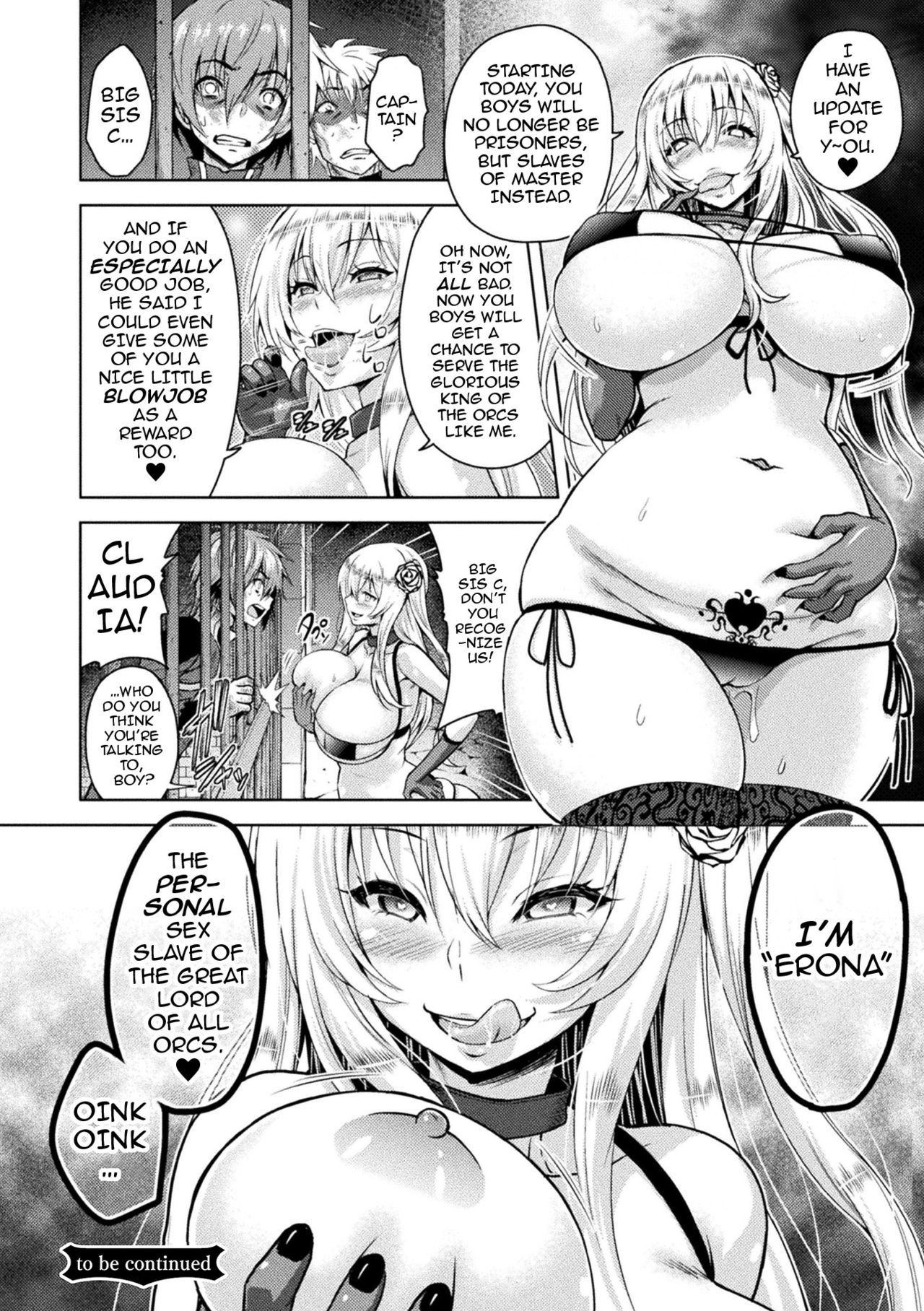 Erona ~The Fall of a Beautiful Knight Cursed with the Lewd Mark of an Orc~ Ch. 1-6 page 74