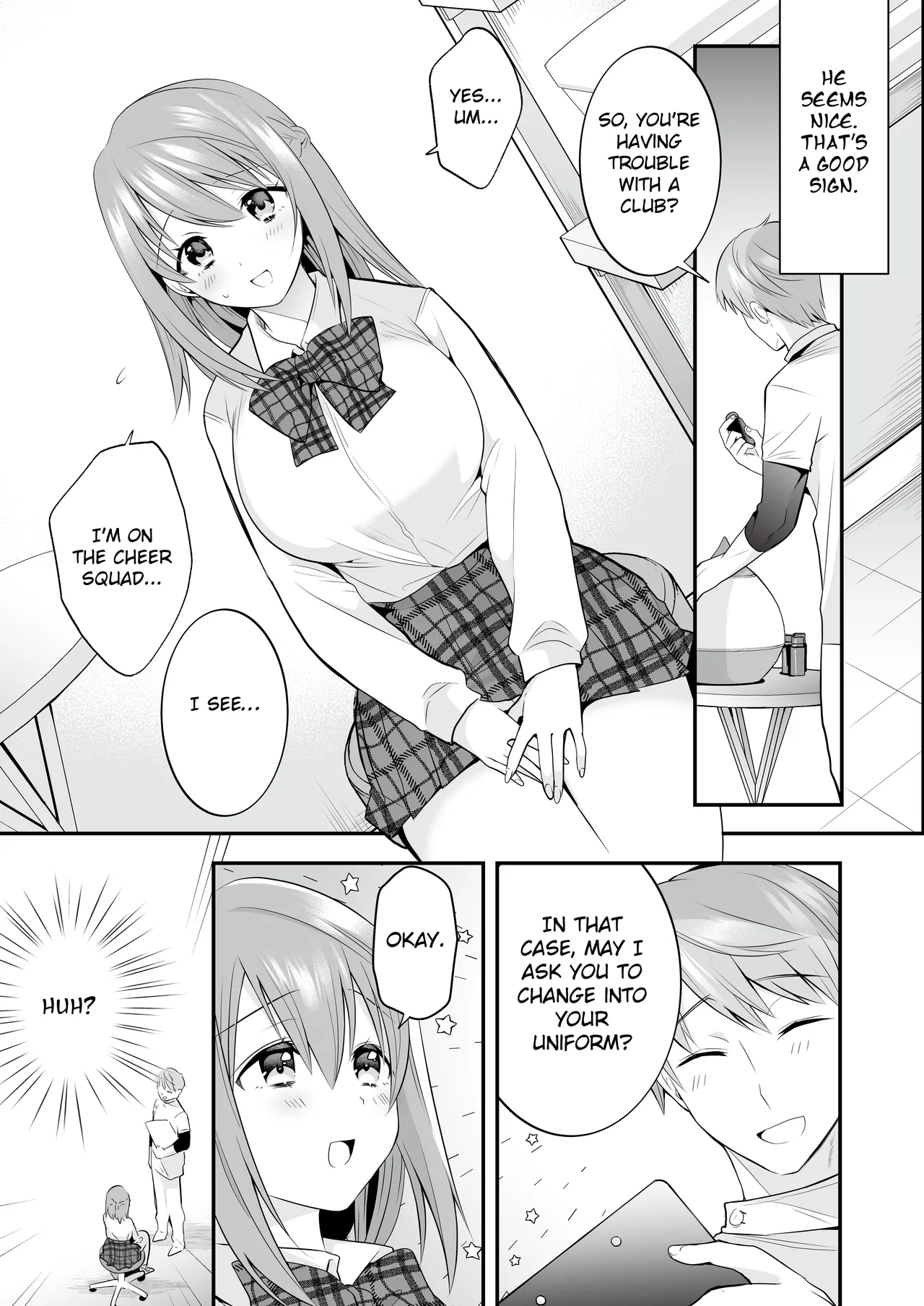 Erotic After School Massage ~Cheerleader Reaches the Peak of Pleasure~ page 9