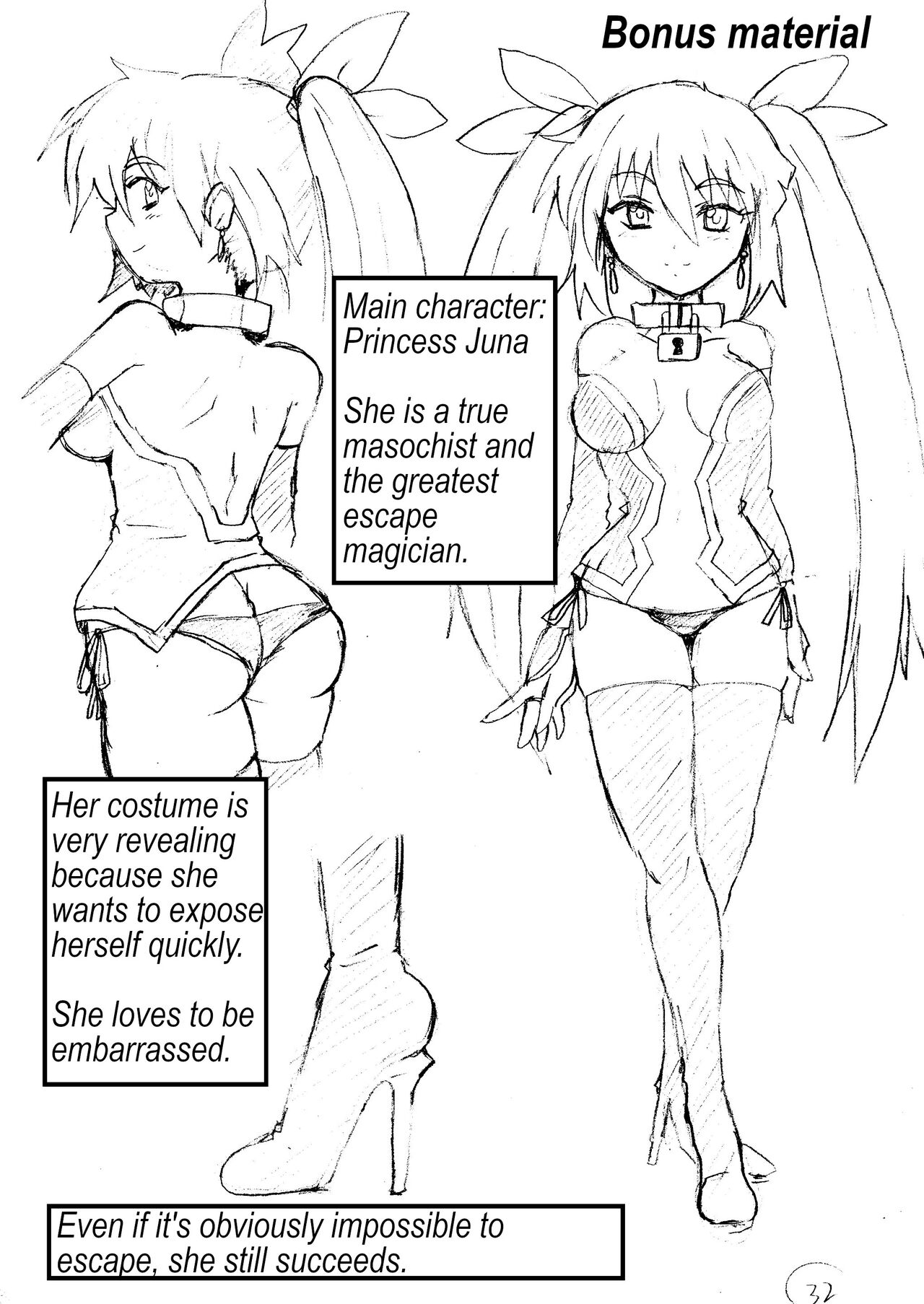 Escape Queen Juna - Can she survive a depth of 10,000 yards? page 35