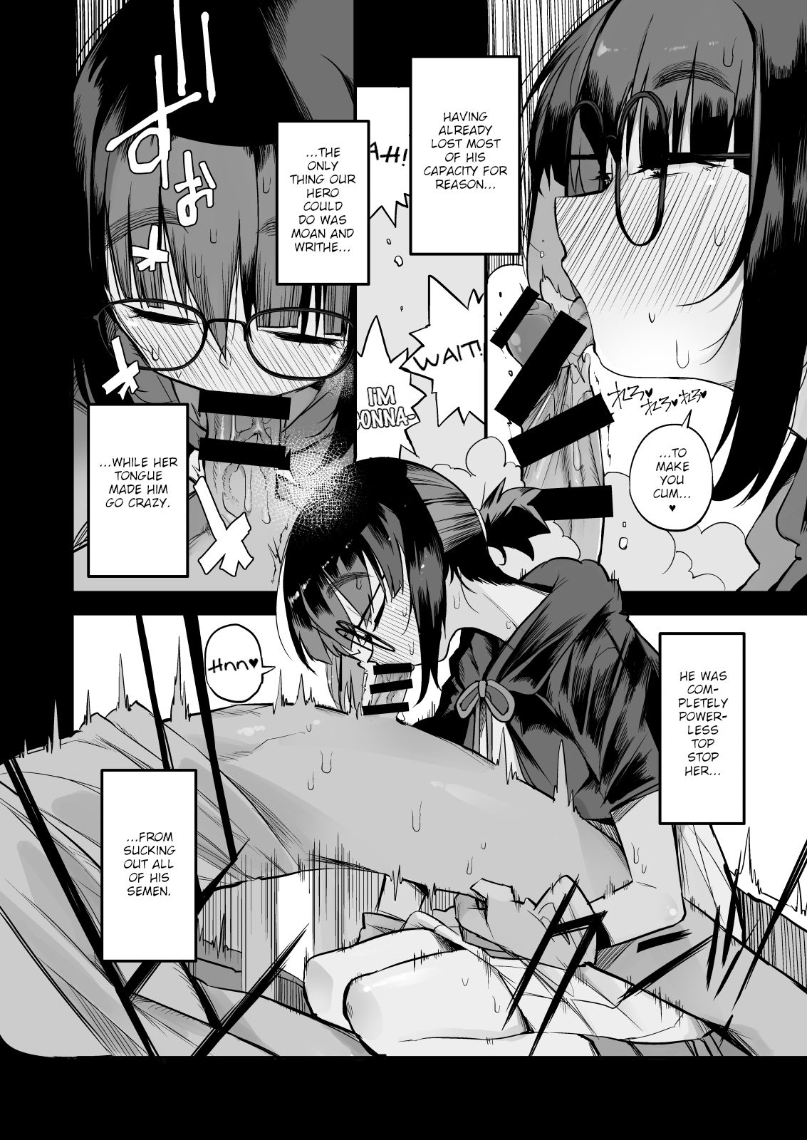 Escaping a semen squeezing dungeon with a modest girl who I really didn't expect to have S-rank slut stats page 19