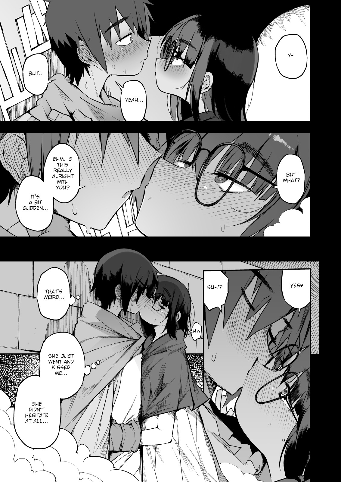 Escaping a semen squeezing dungeon with a modest girl who I really didn't expect to have S-rank slut stats page 8