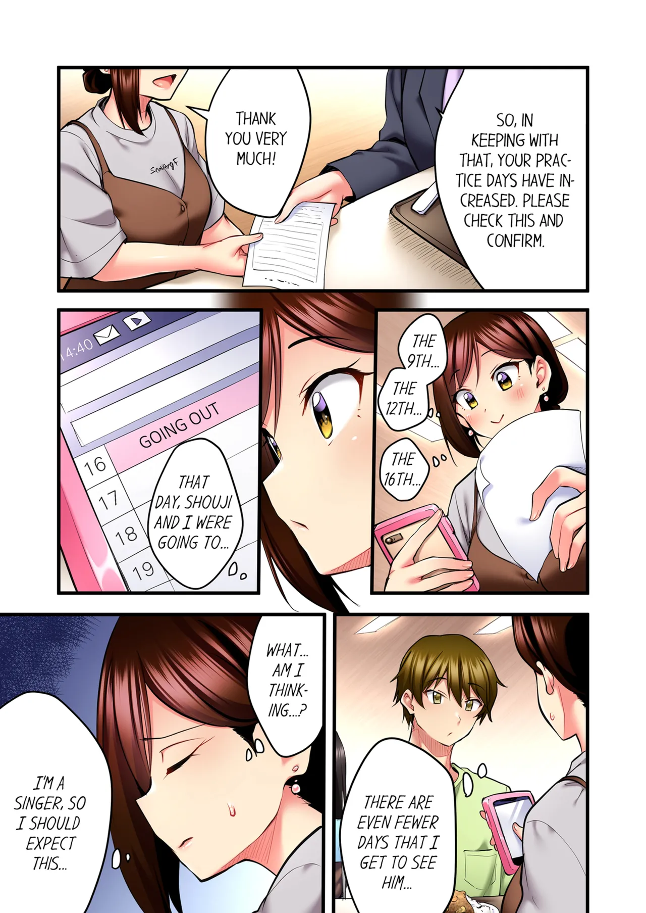 Even an Innocent TV Show Singer Needs Sex Vol. 1-4 page 219