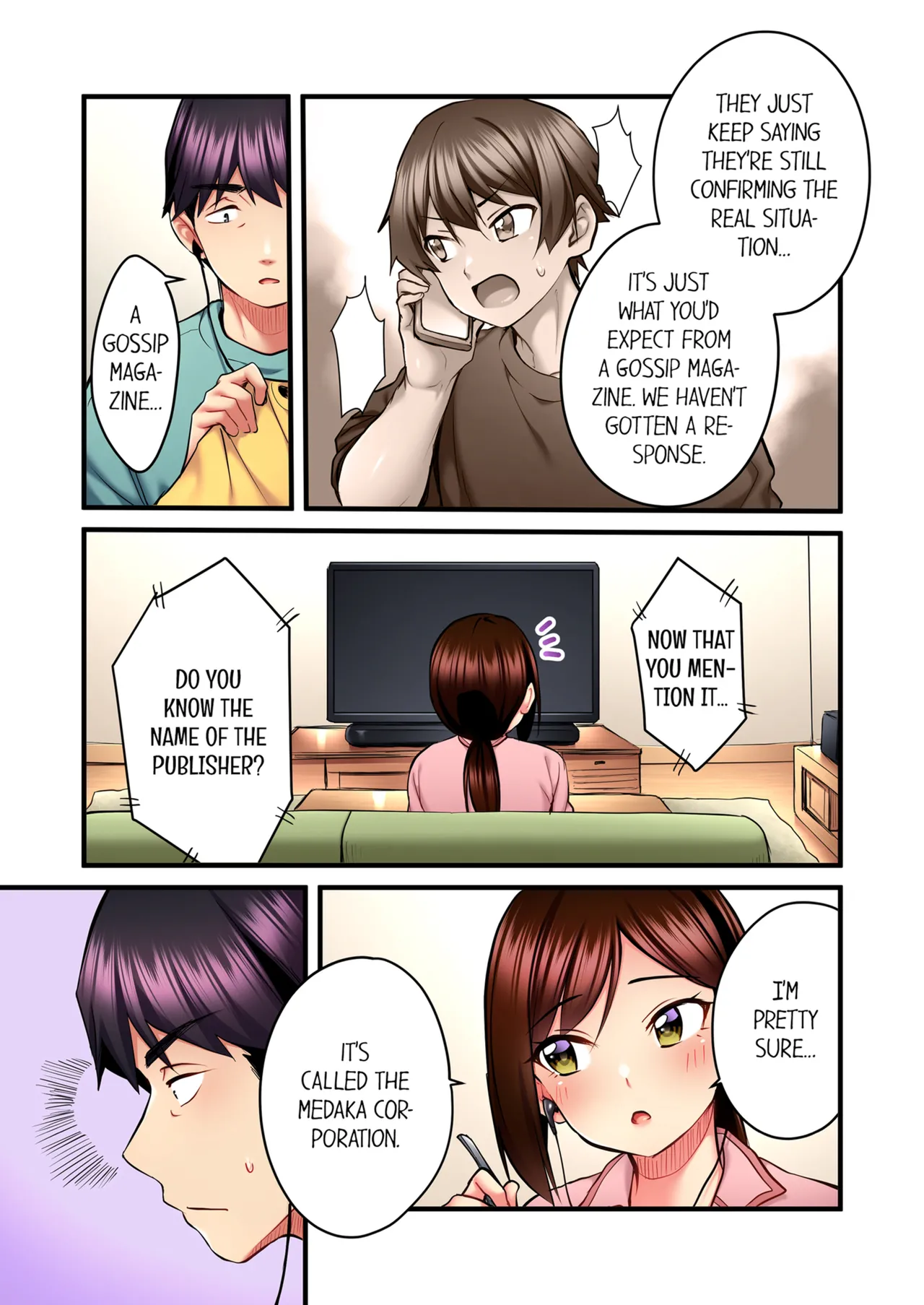 Even an Innocent TV Show Singer Needs Sex Vol. 1-4 page 282
