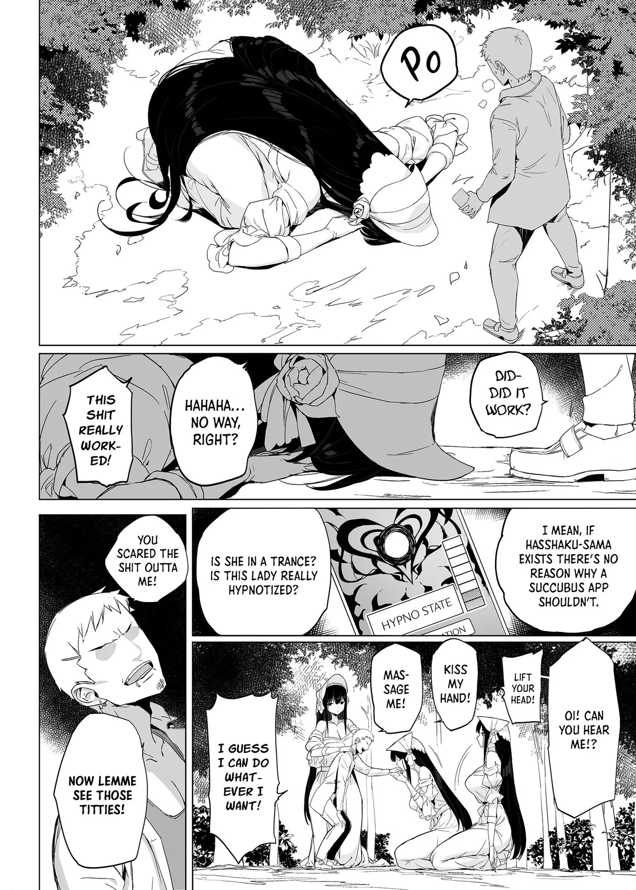 Even Hasshaku-Sama is Affected by the Legendary Succubus App!? page 8