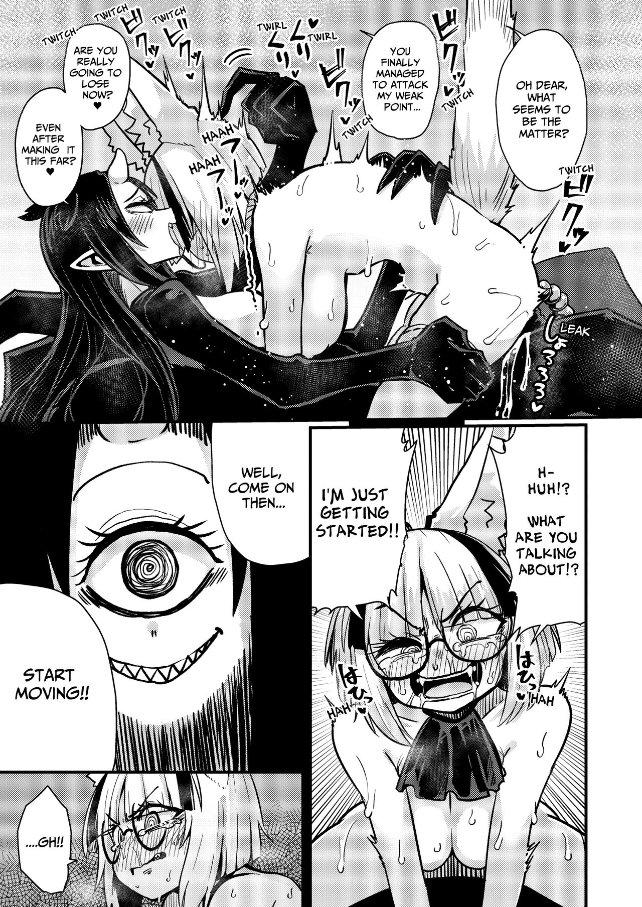 Even If You Alter My Perception I'll Keep Using My Special Technique (Clit Teasing) Until I Destroy You!! page 18