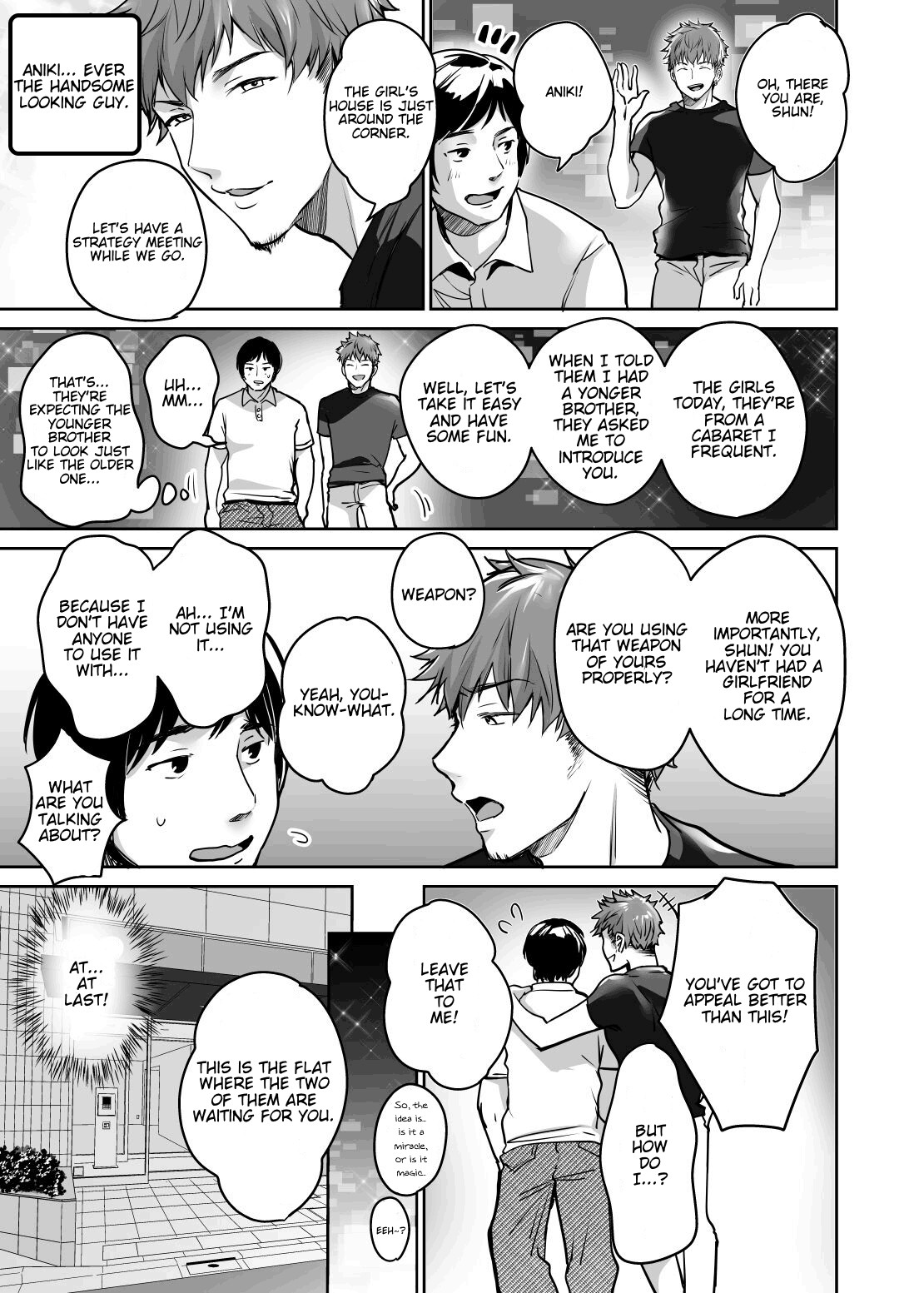 Even shady guys want to fuck gals! ~The result of my efforts to show off my huge dick~ page 7