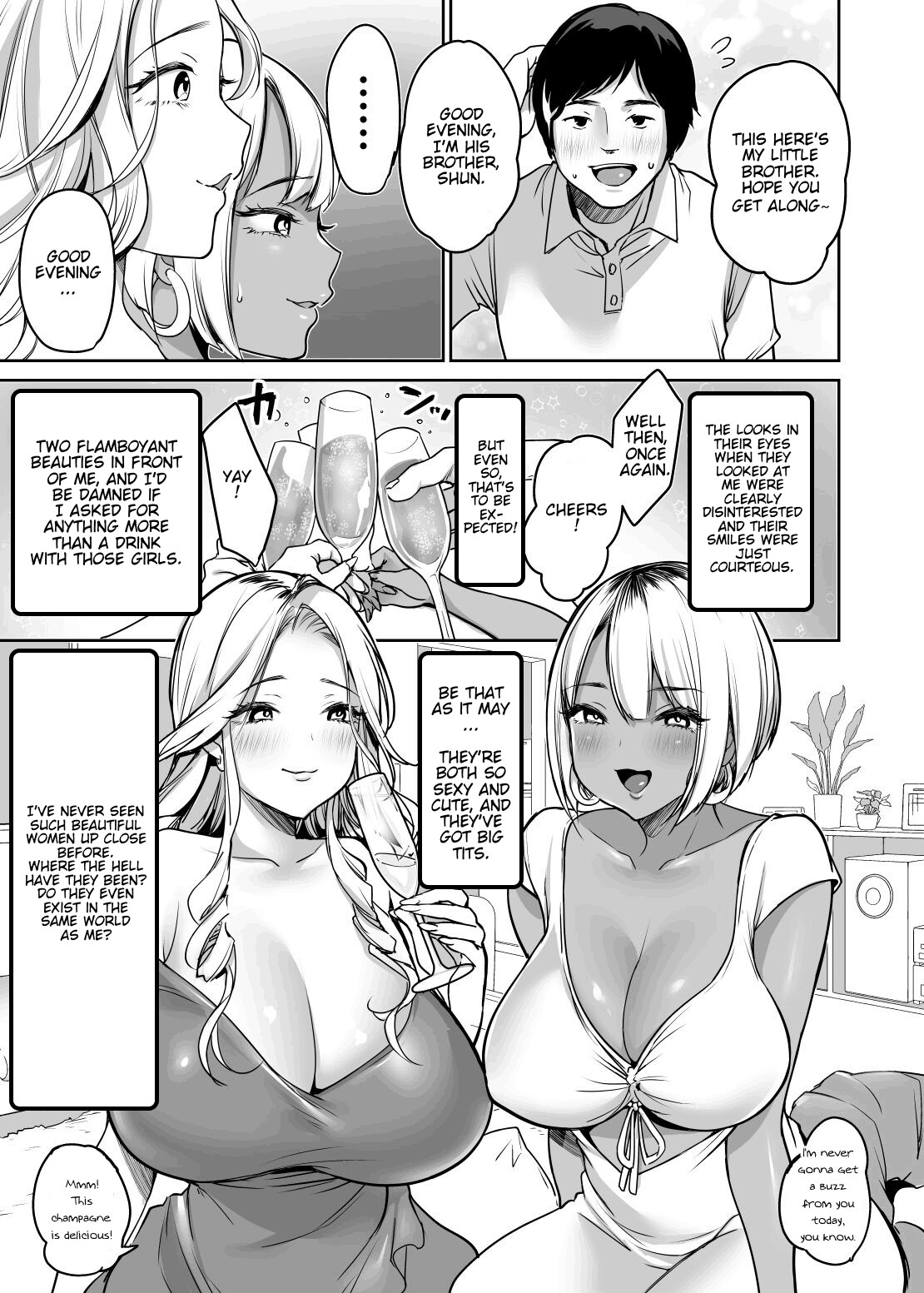 Even shady guys want to fuck gals! ~The result of my efforts to show off my huge dick~ page 9