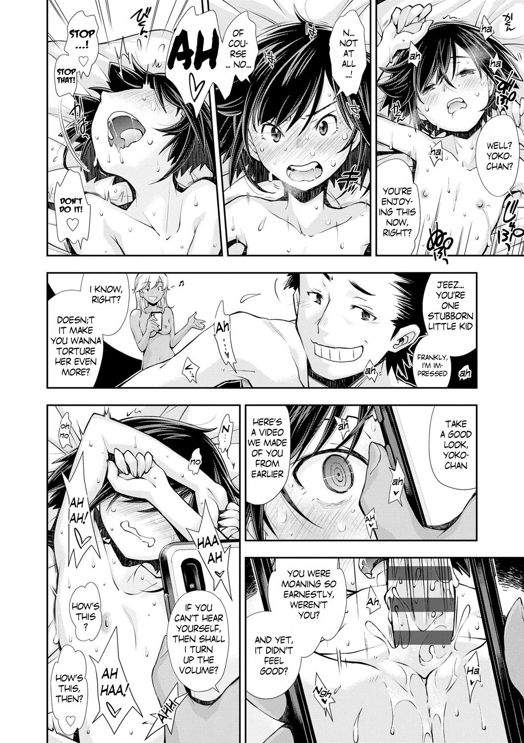 Even strong girls can't beat perverted adults page 25