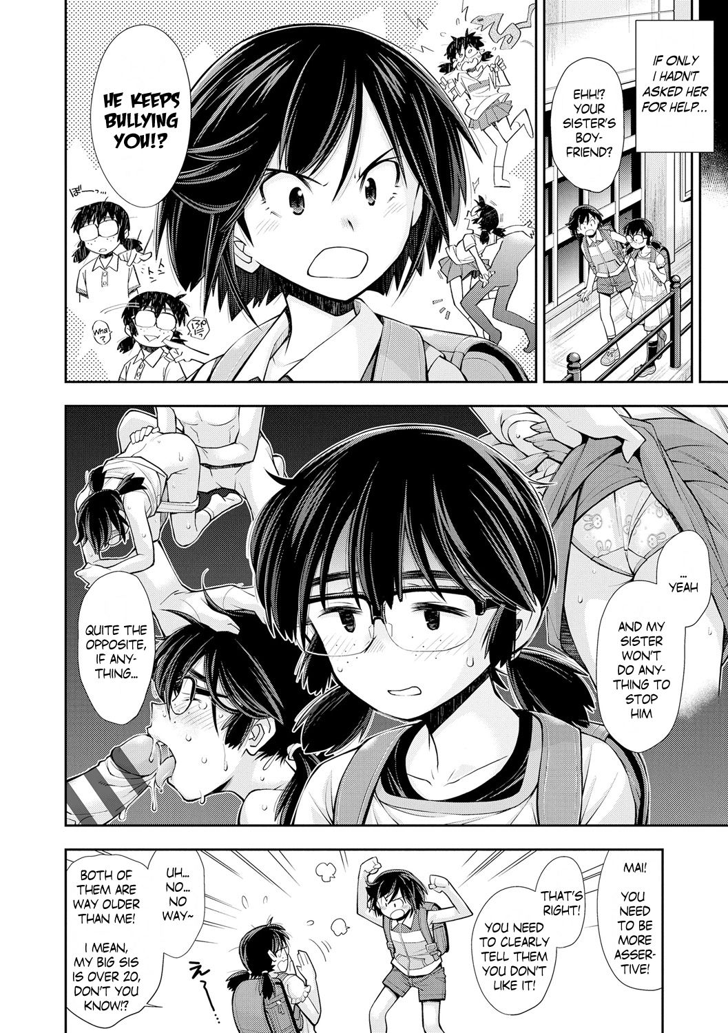 Even strong girls can't beat perverted adults page 5