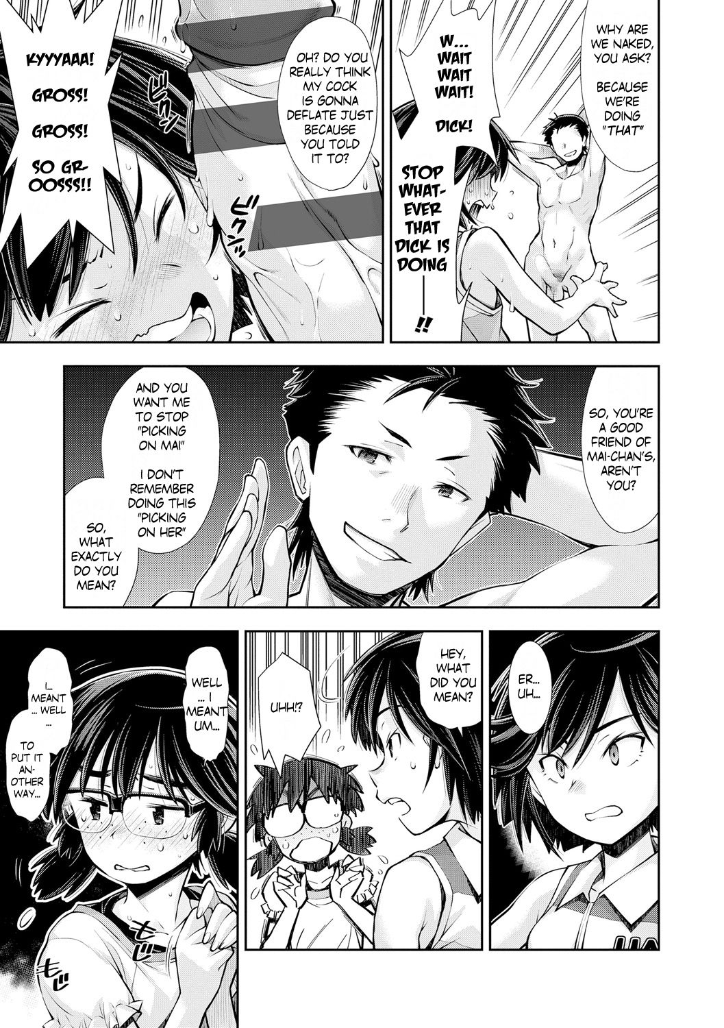 Even strong girls can't beat perverted adults page 8