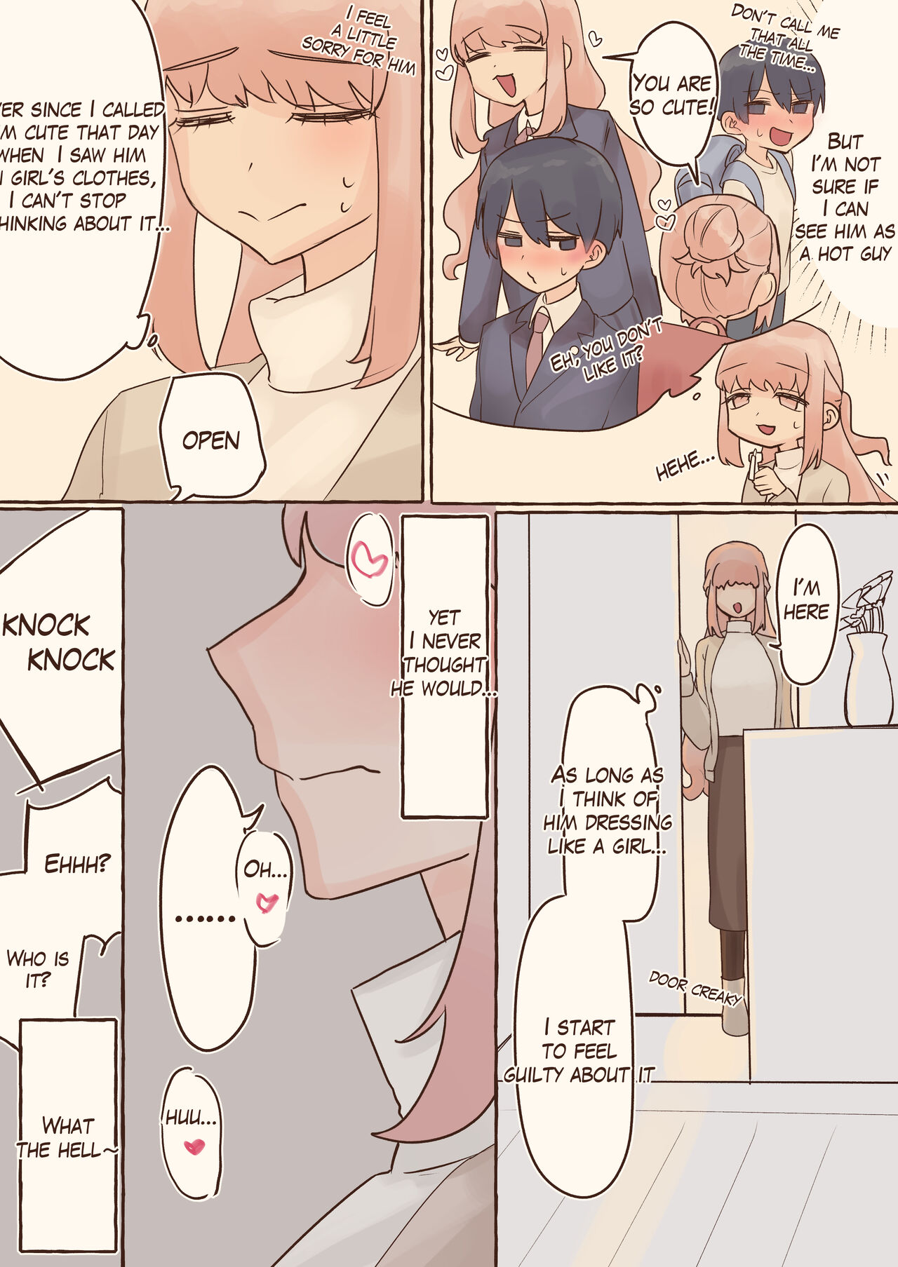 Ever since my cross-dressing fetish was found out by my GF,she started to attack me all the time! page 32