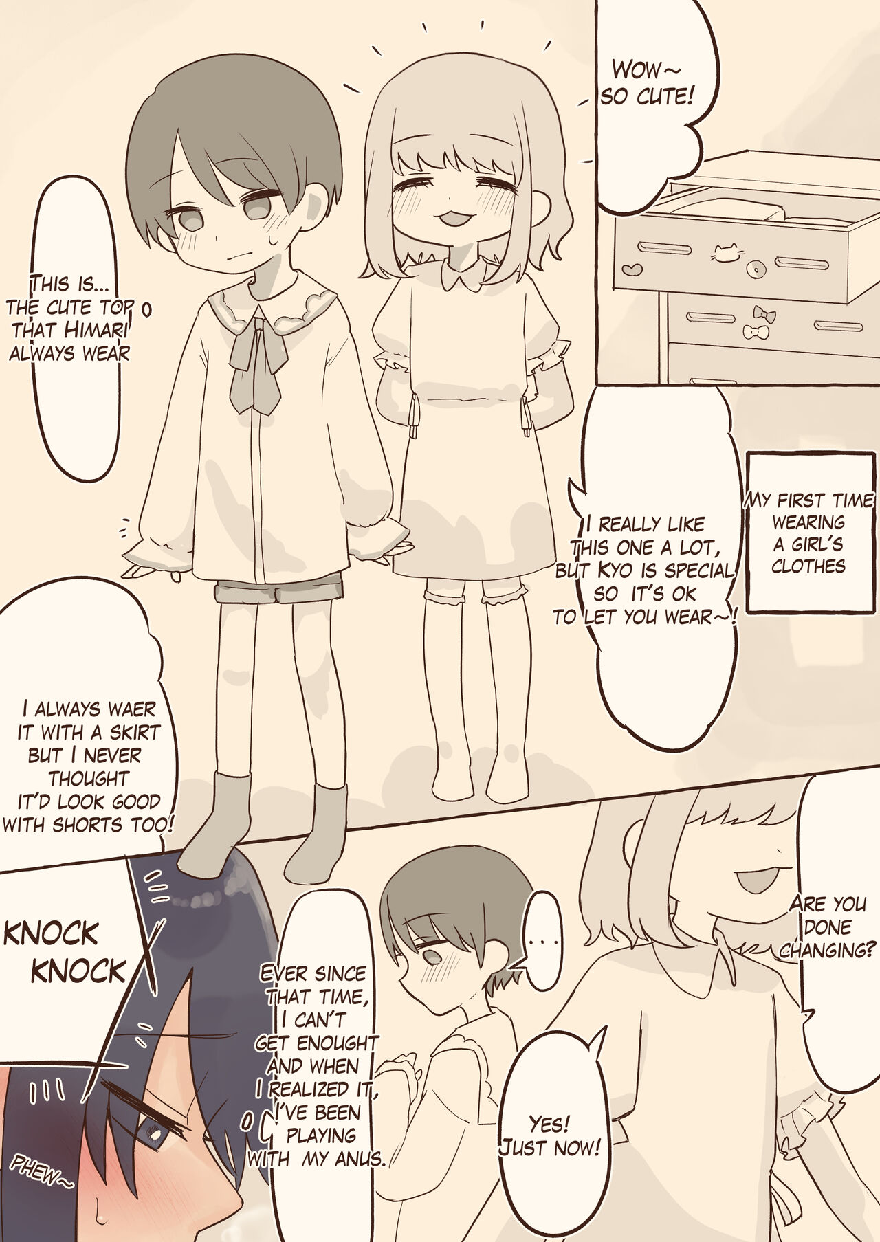 Ever since my cross-dressing fetish was found out by my GF,she started to attack me all the time! page 6