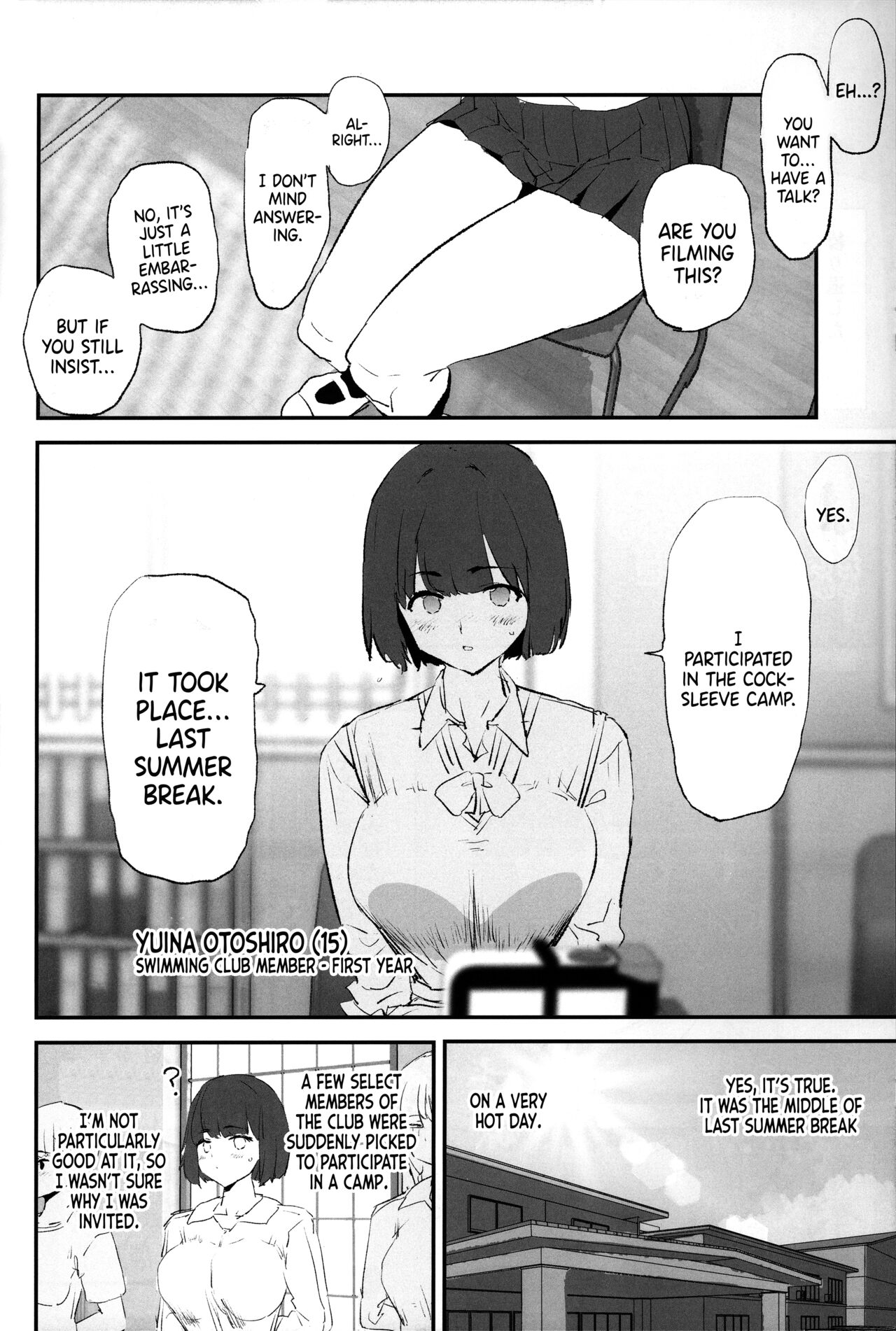 Everyone Went to the Cocksleeve Camp Except for Me page 7