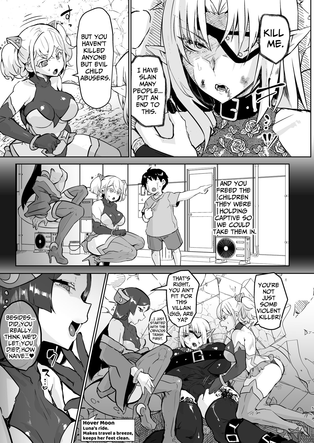 Evil Lady Executive Falls To Justice page 5
