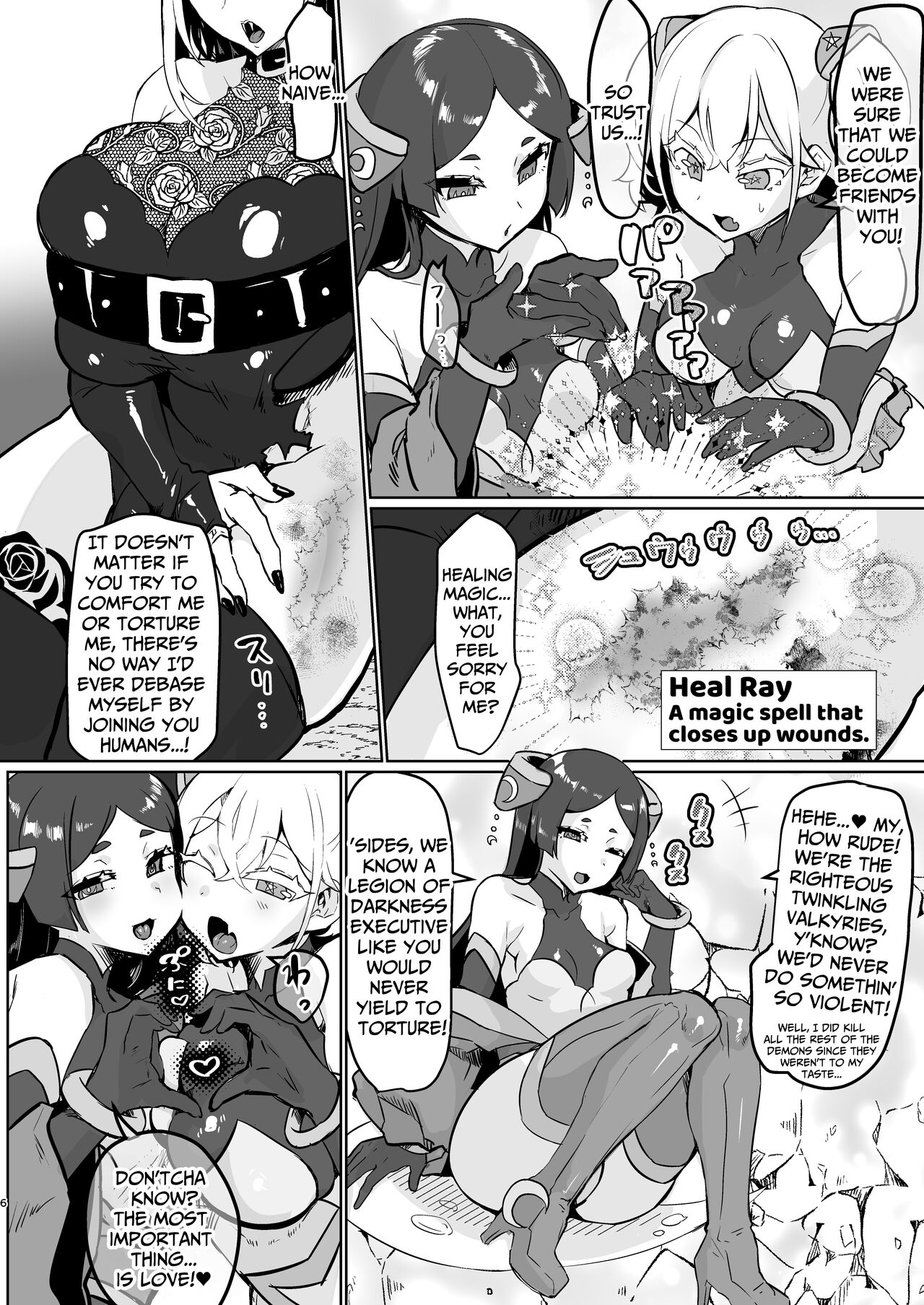 Evil Lady Executive Falls To Justice page 6