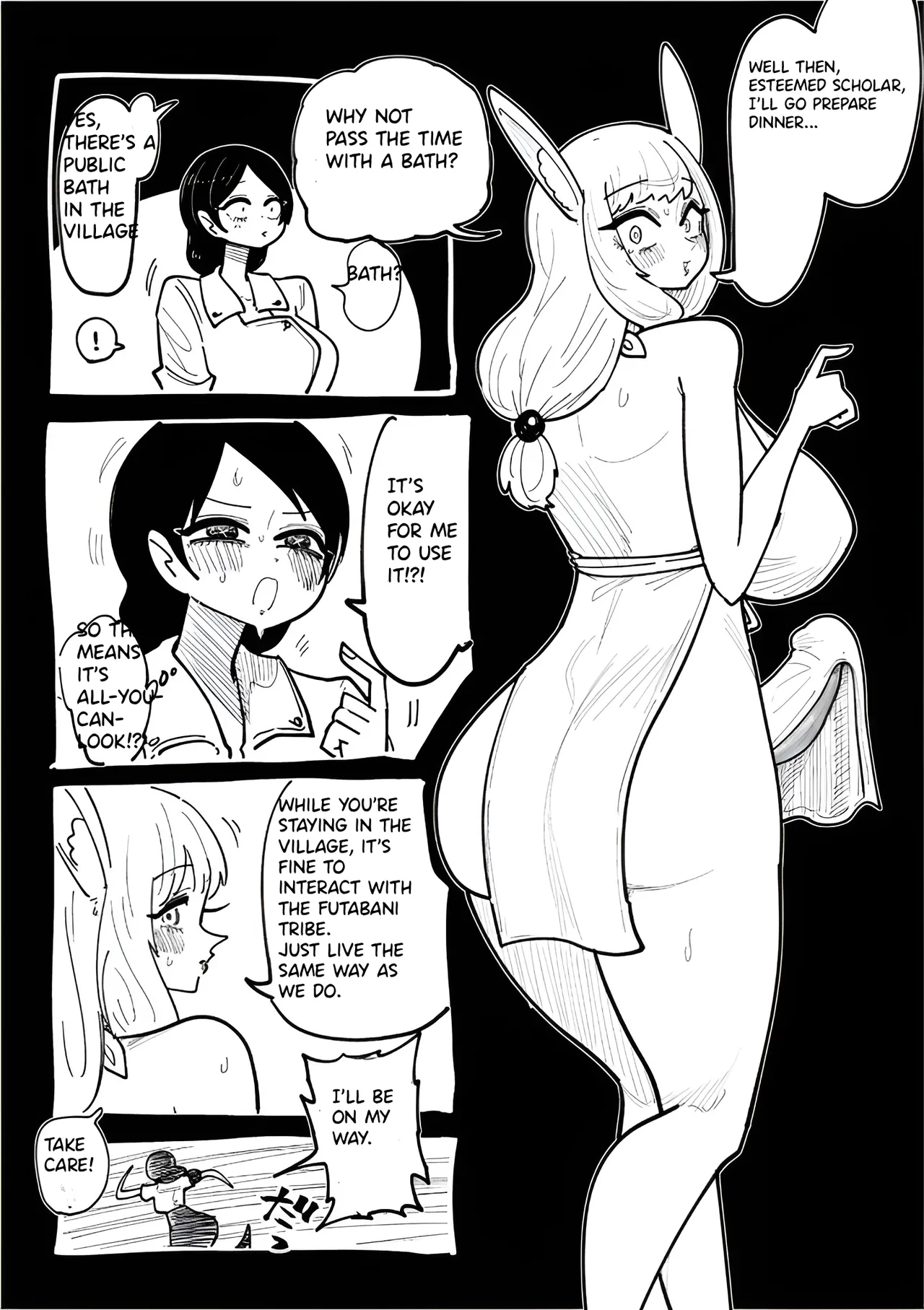 EXCHANGE BETWEEN THE FUTABANI TRIBE AND SCHOLARS page 12