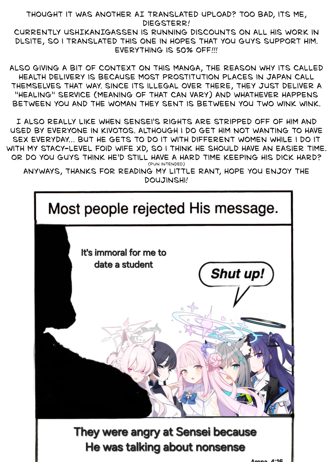 Exclusive for students: Sensei Health Delivery page 3