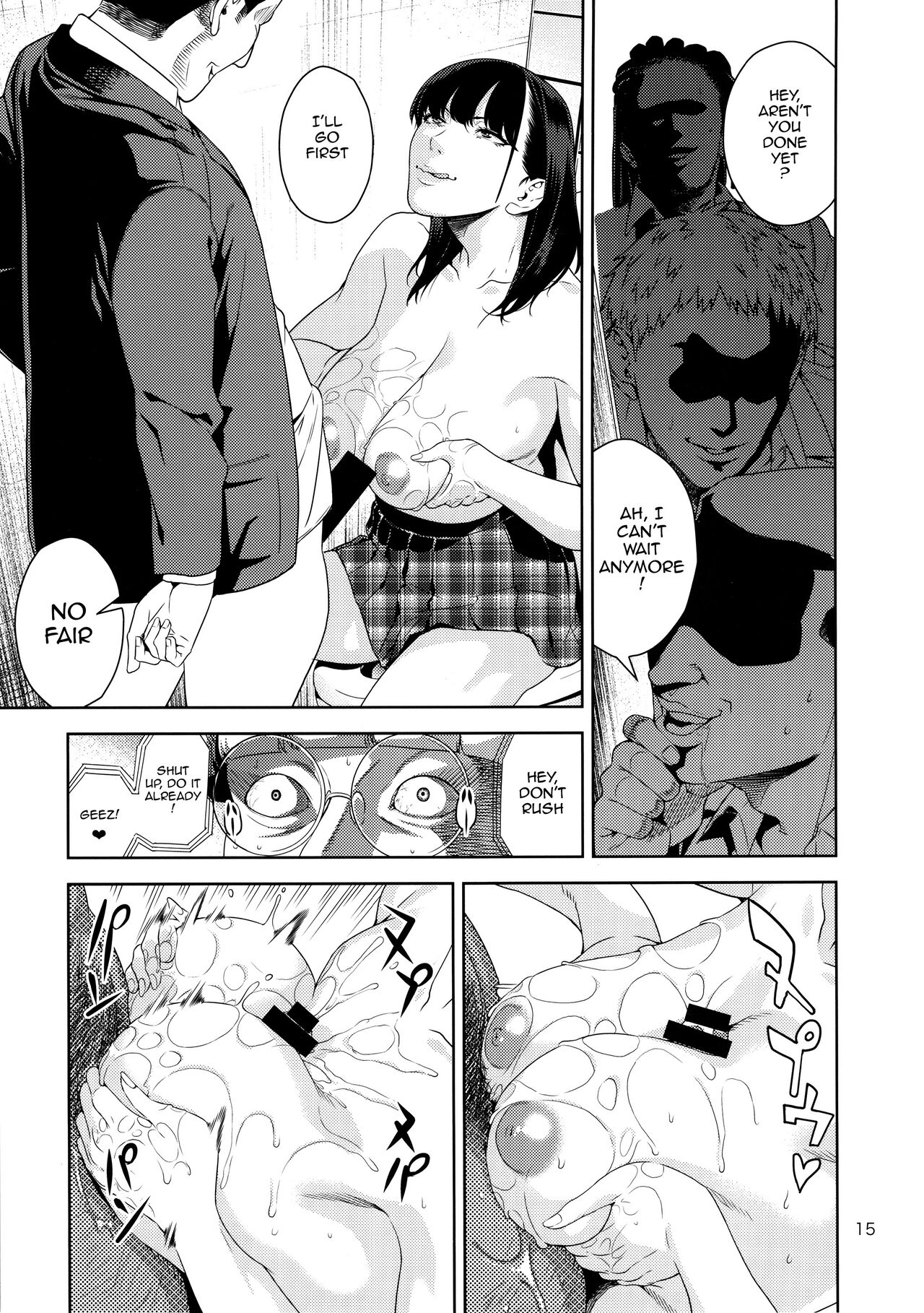 Exclusive Titty-Fuck Sisters page 14