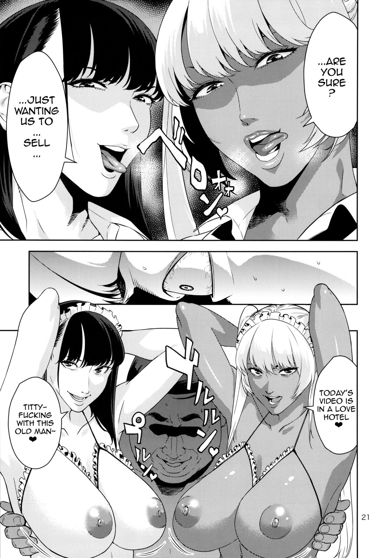 Exclusive Titty-Fuck Sisters page 20