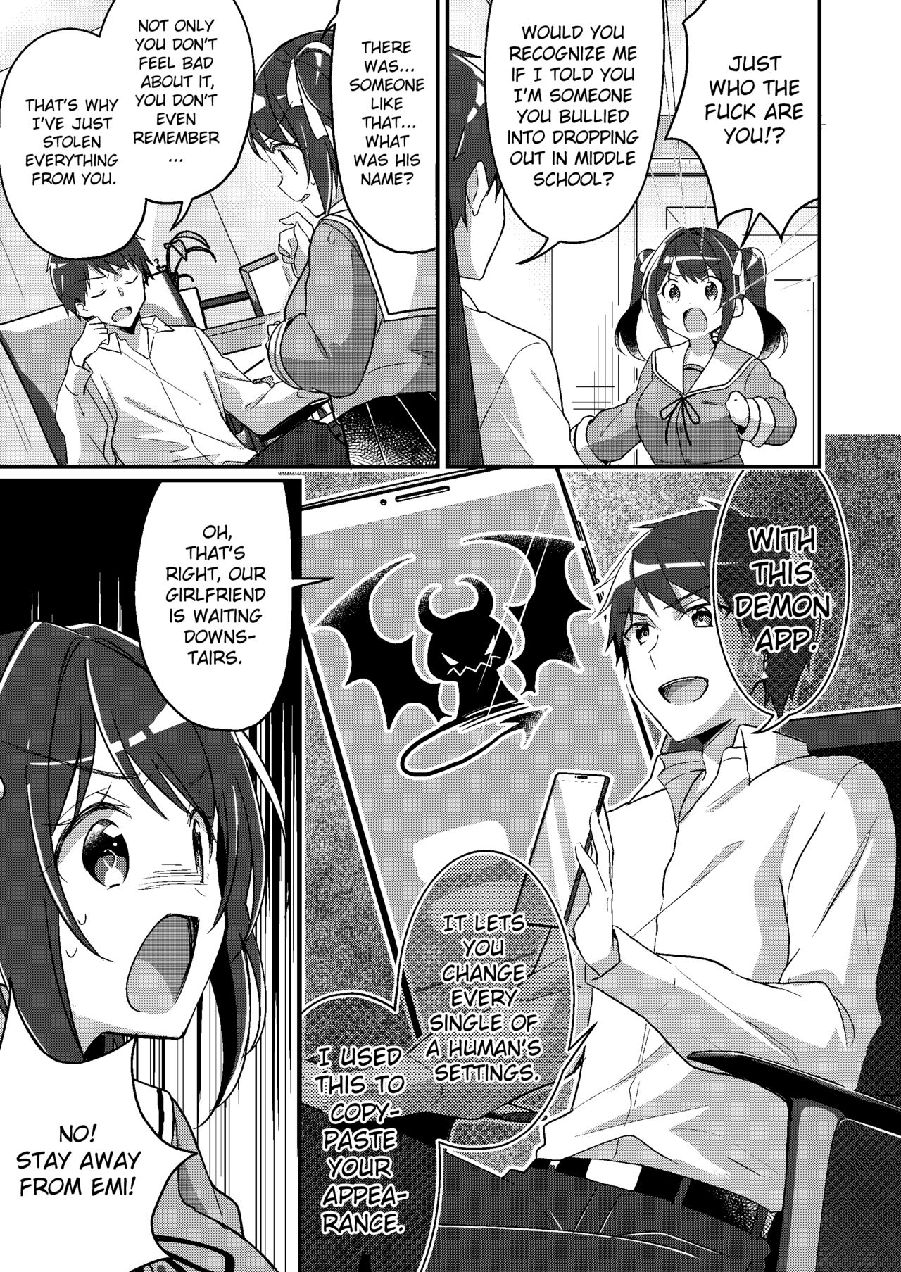 Existence Altering App ~I got turned into my own little sister~ page 8