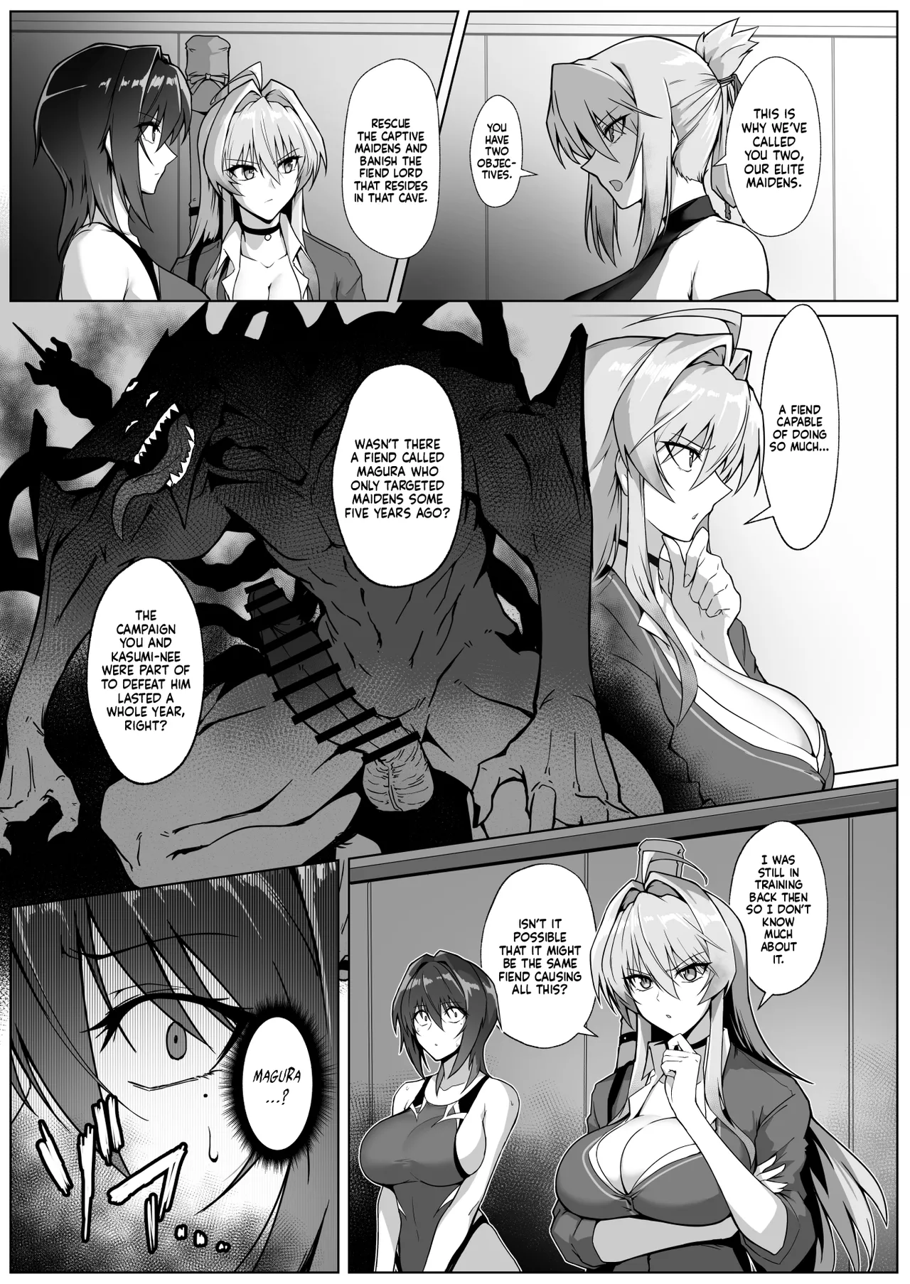 Exorcist Maidens: The Fall to Lustful Hell page 14