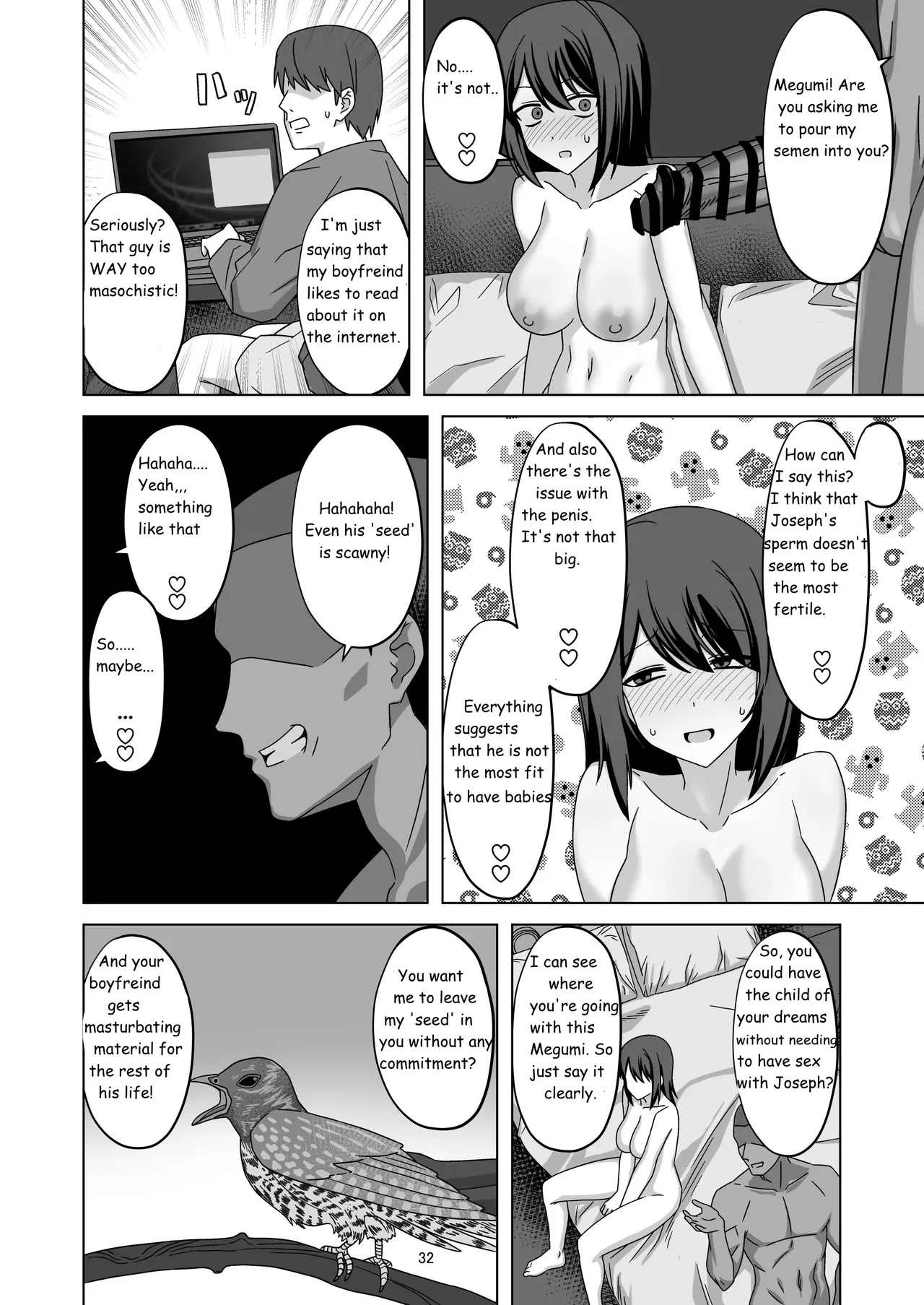 Expressionless Cuckolding with Netorase page 32